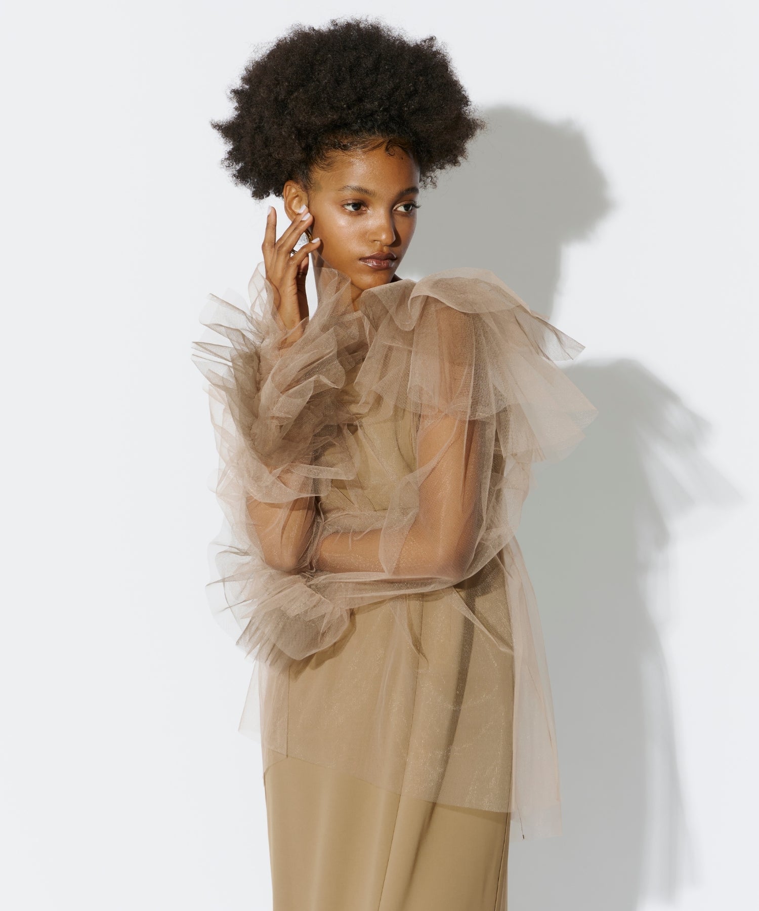 BLOOMING TULLE DRESS