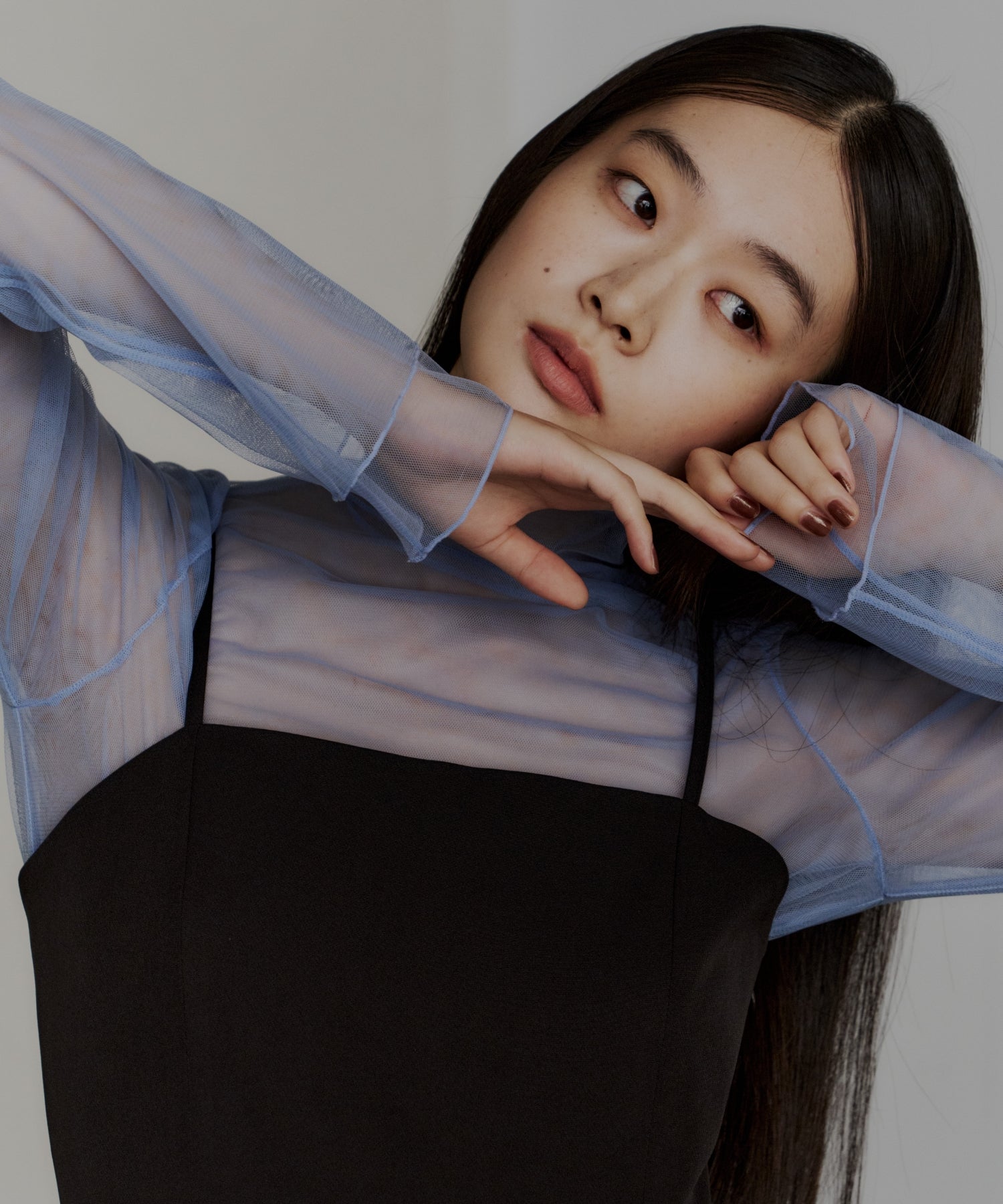 【POPUP】TULLE LAYERED TOPS