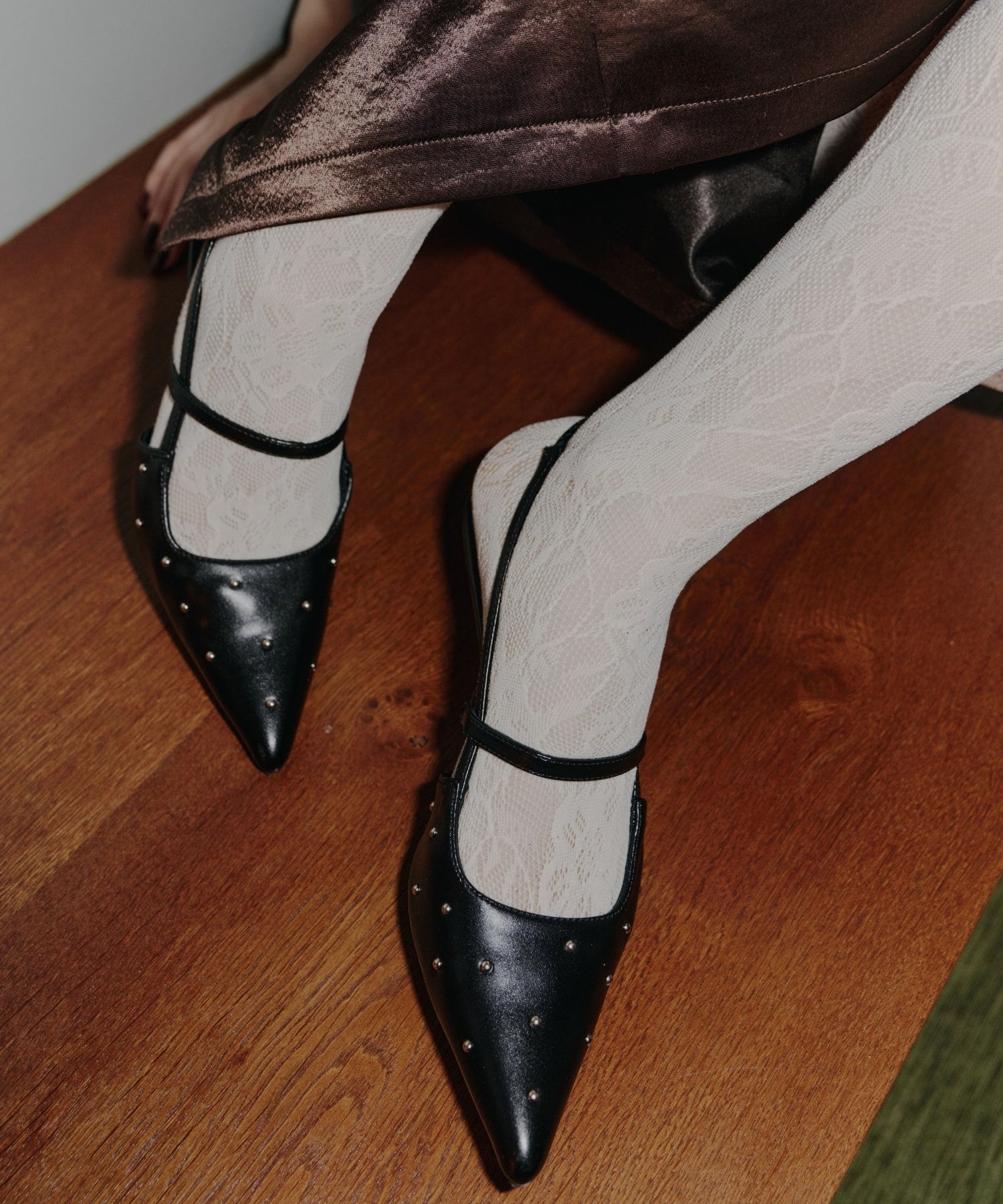 【POPUP】STUDS SLINGBACK ALWAYS SHOES
