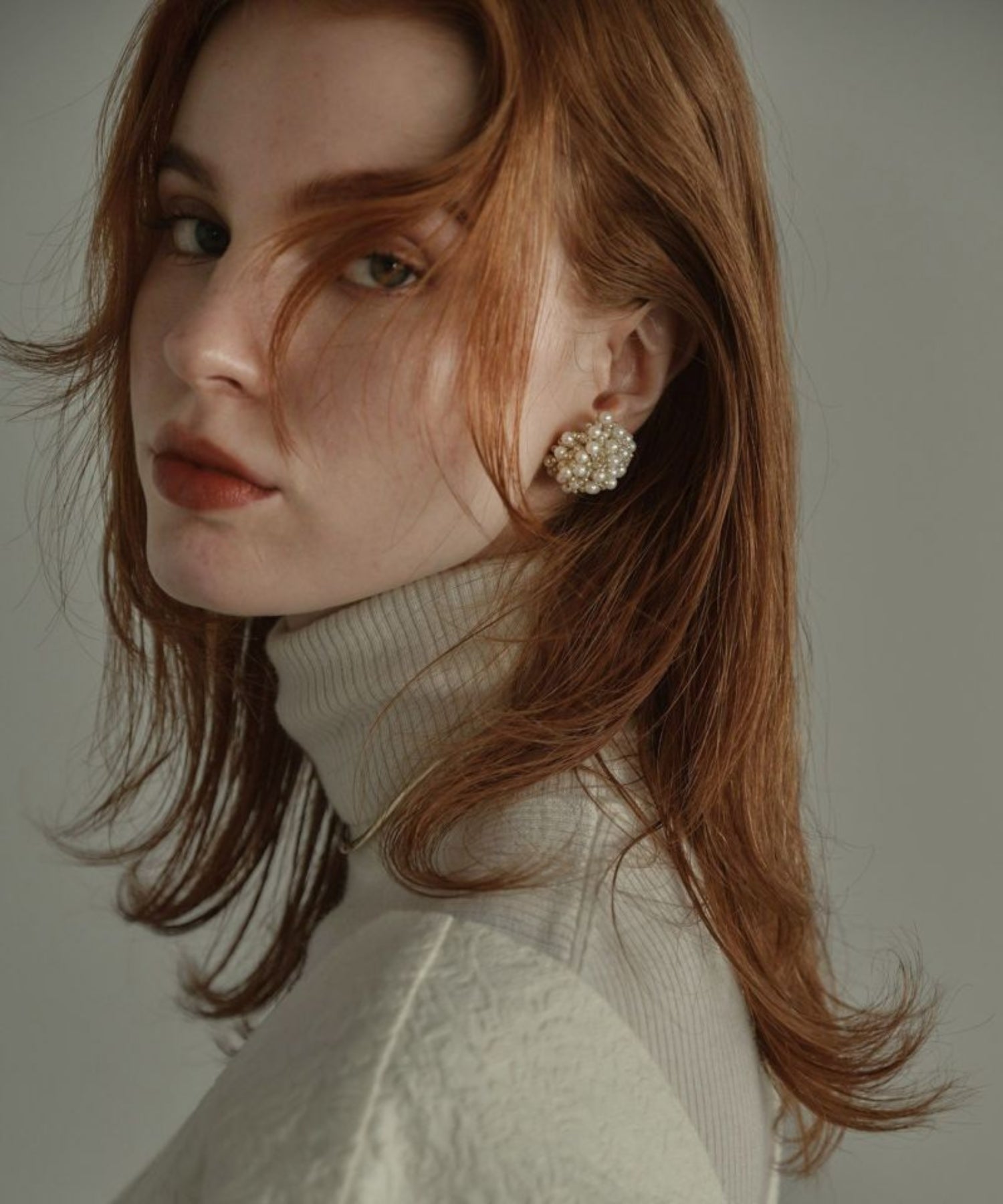 VOLUME PERL PIERCE / EARRING