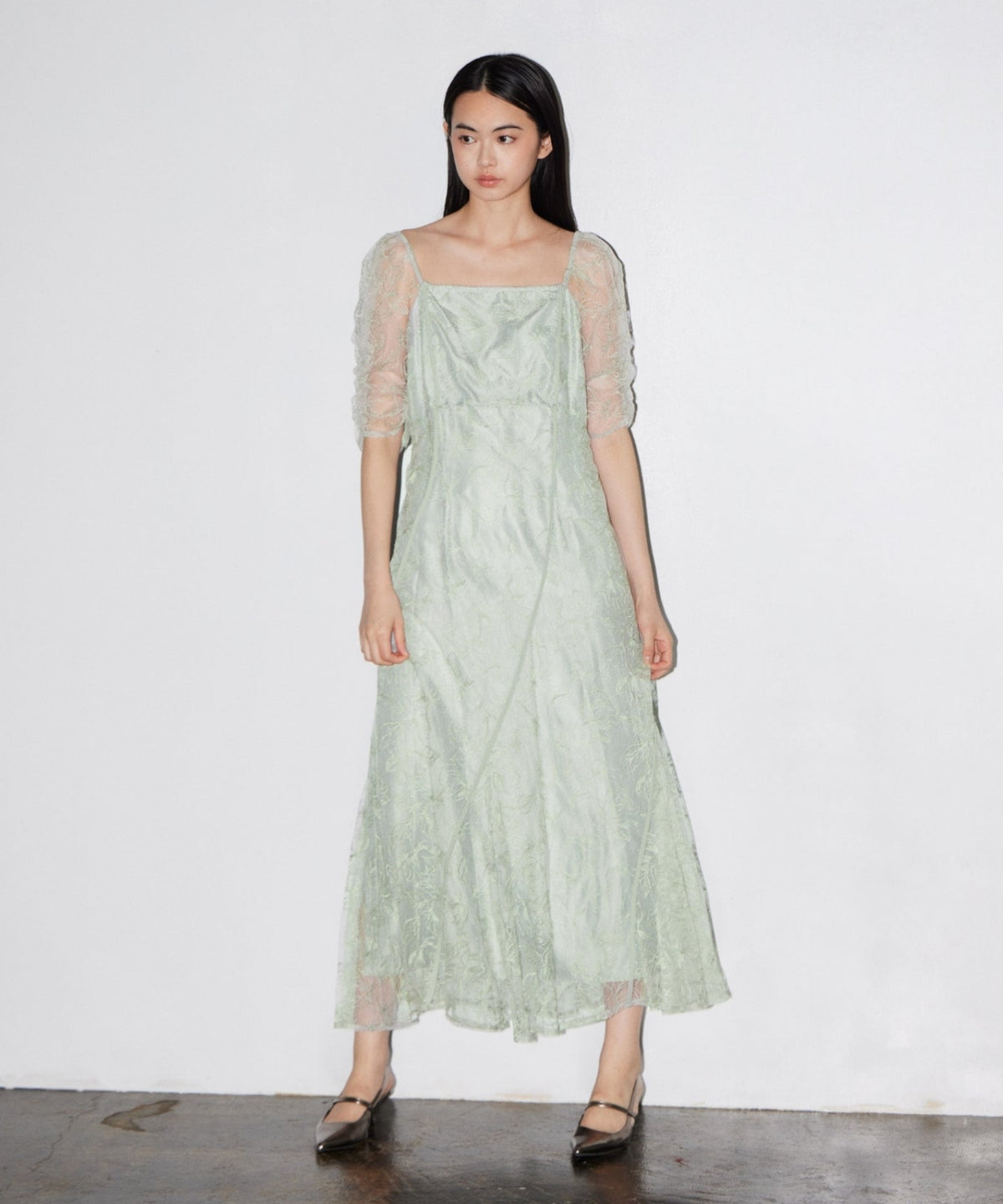 WAVE PIPING FRARE DRESS