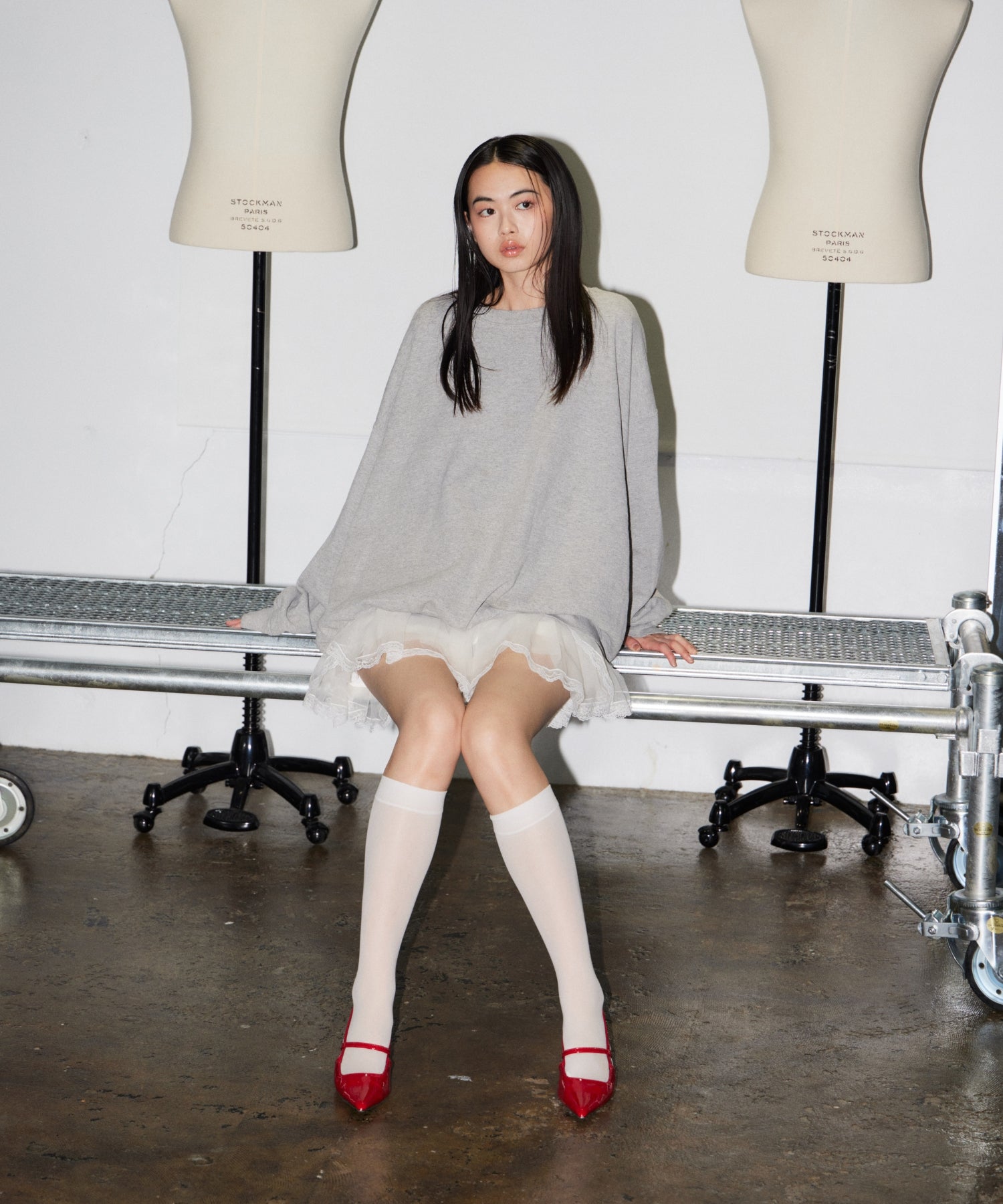 RUFFLE TULLE TOPS & MINI DRESS