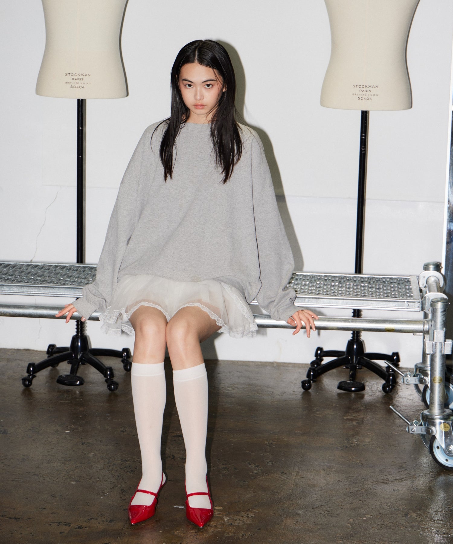 RUFFLE TULLE TOPS & MINI DRESS