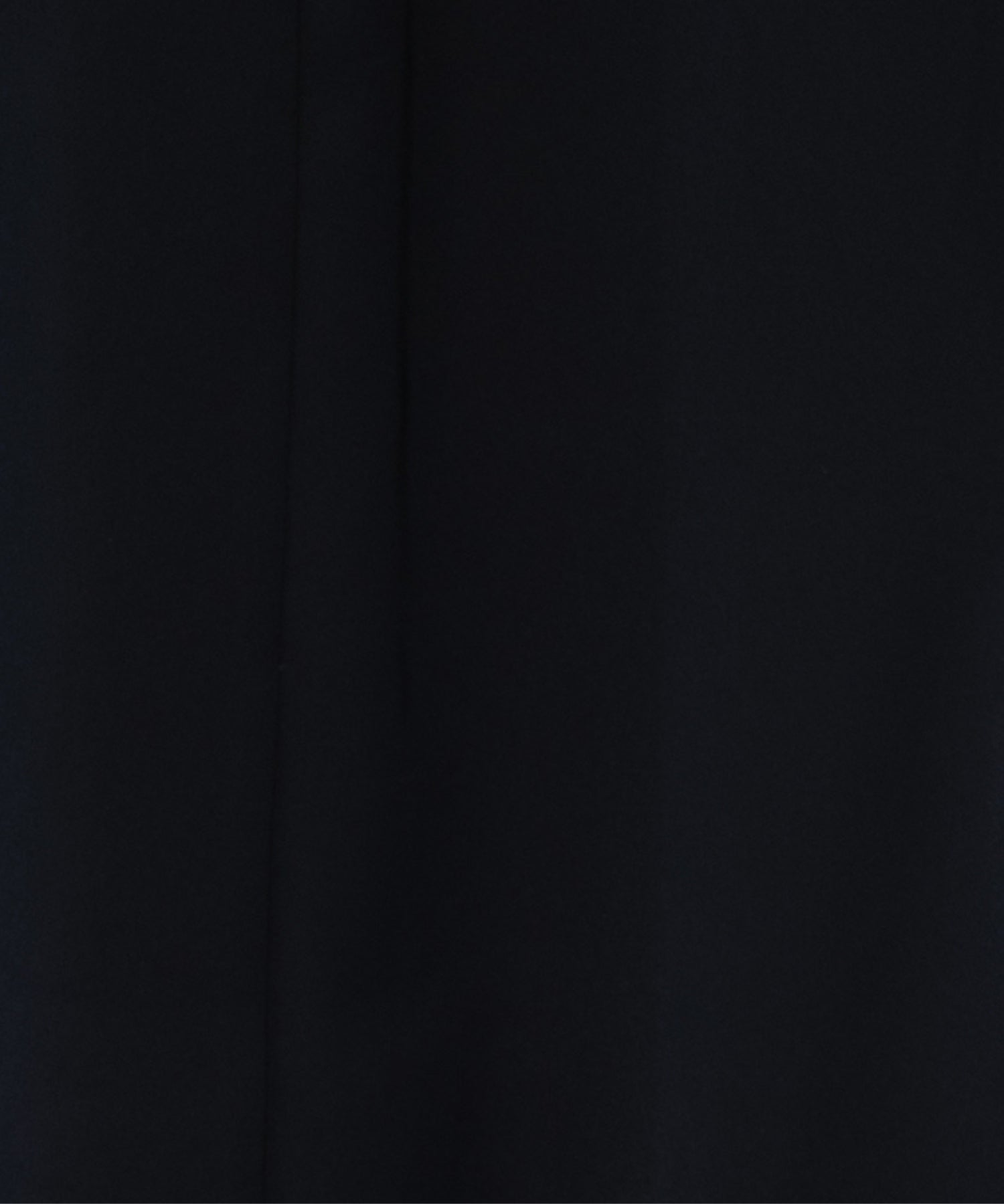 CONTRAST COLLAR DRESS ブラック 素材画像