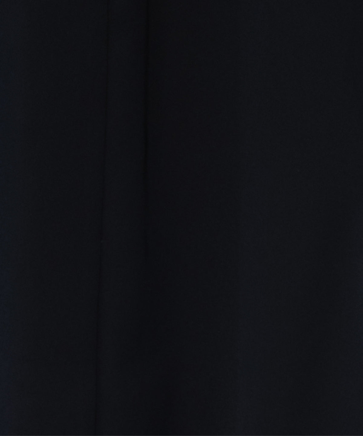 CONTRAST COLLAR DRESS ブラック 素材画像