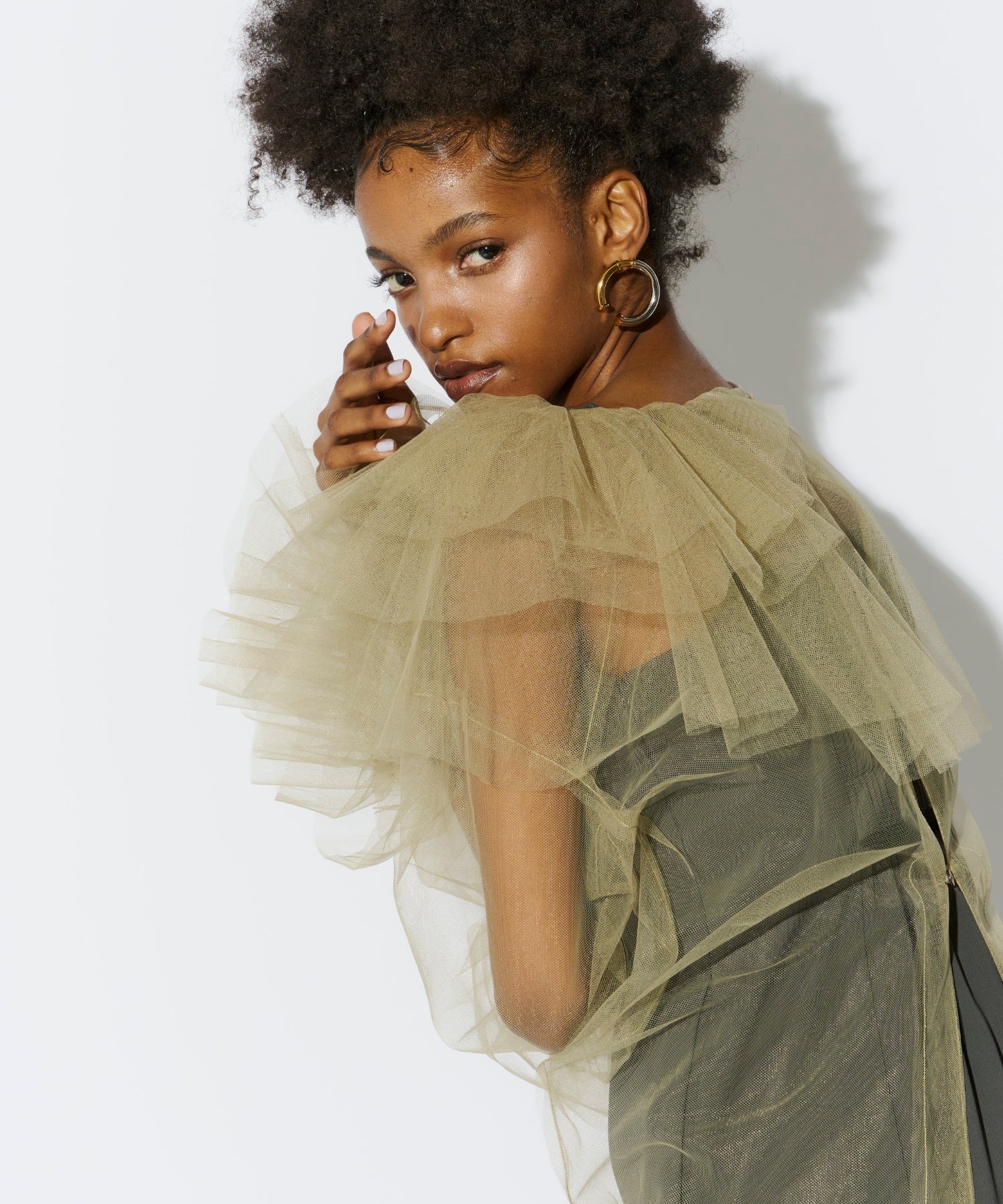 BLOOMING TULLE DRESS