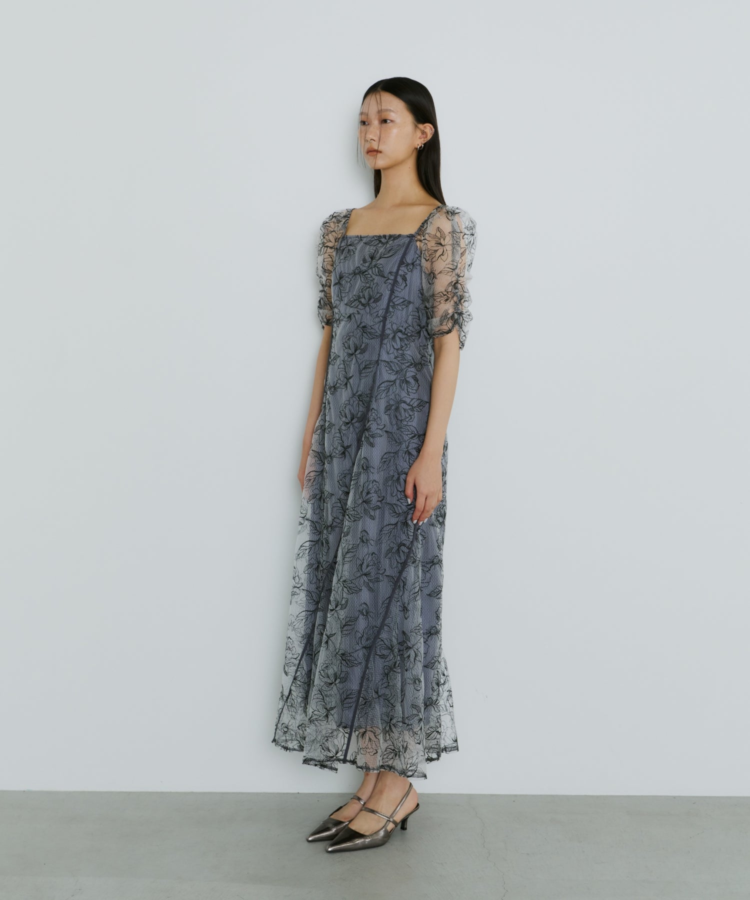 WAVE PIPING FRARE DRESS