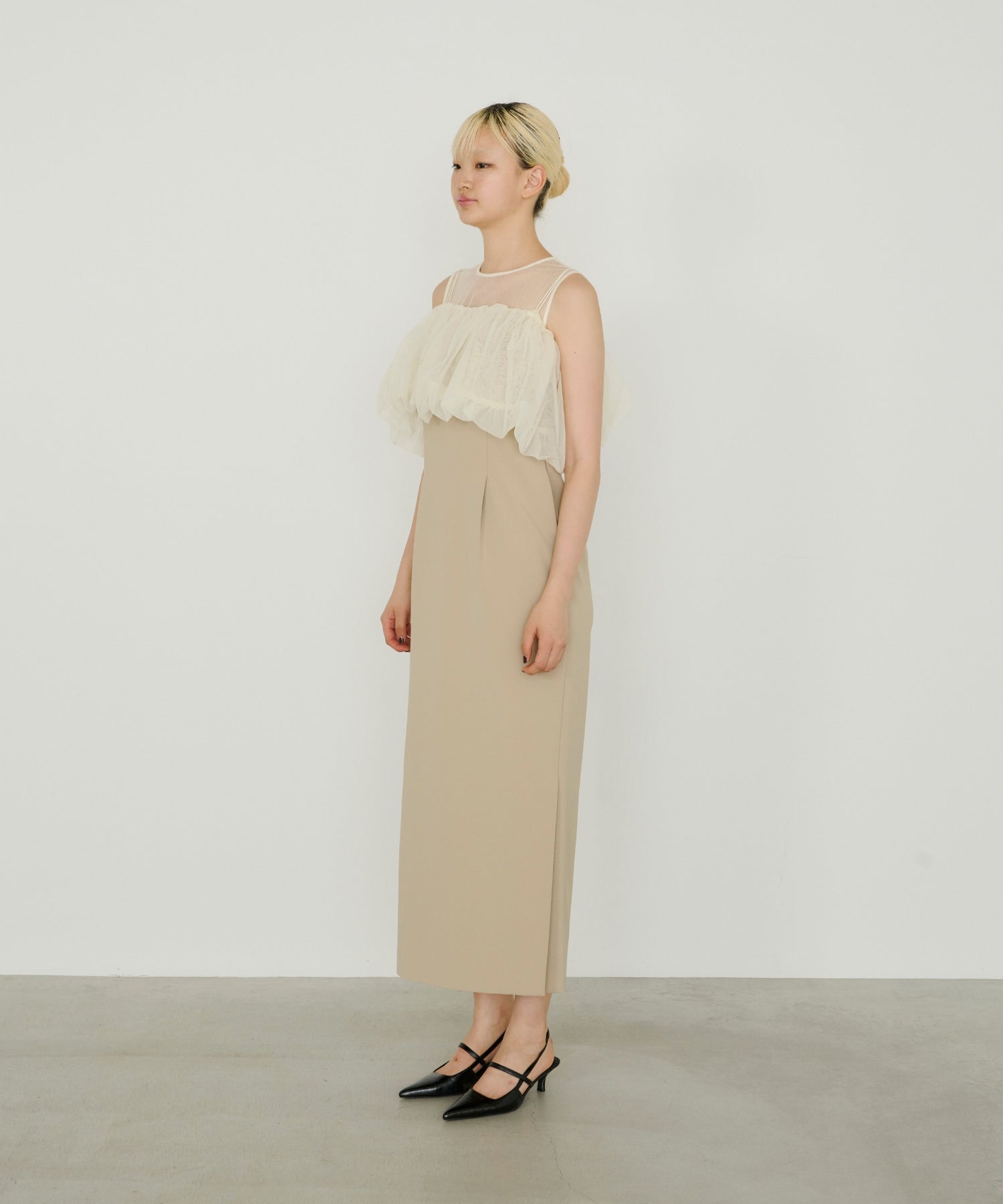 BALLOON FORM SET DRESS