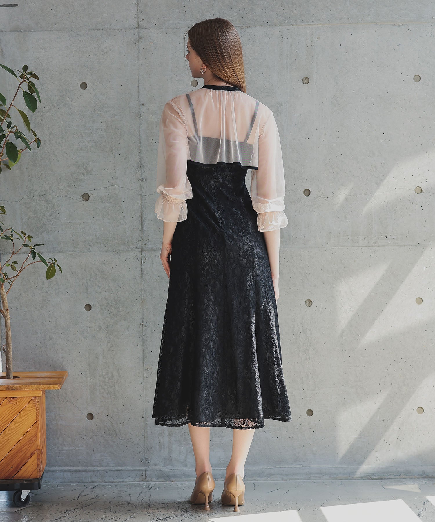 3WAY BOLERO MERMAID DRESS