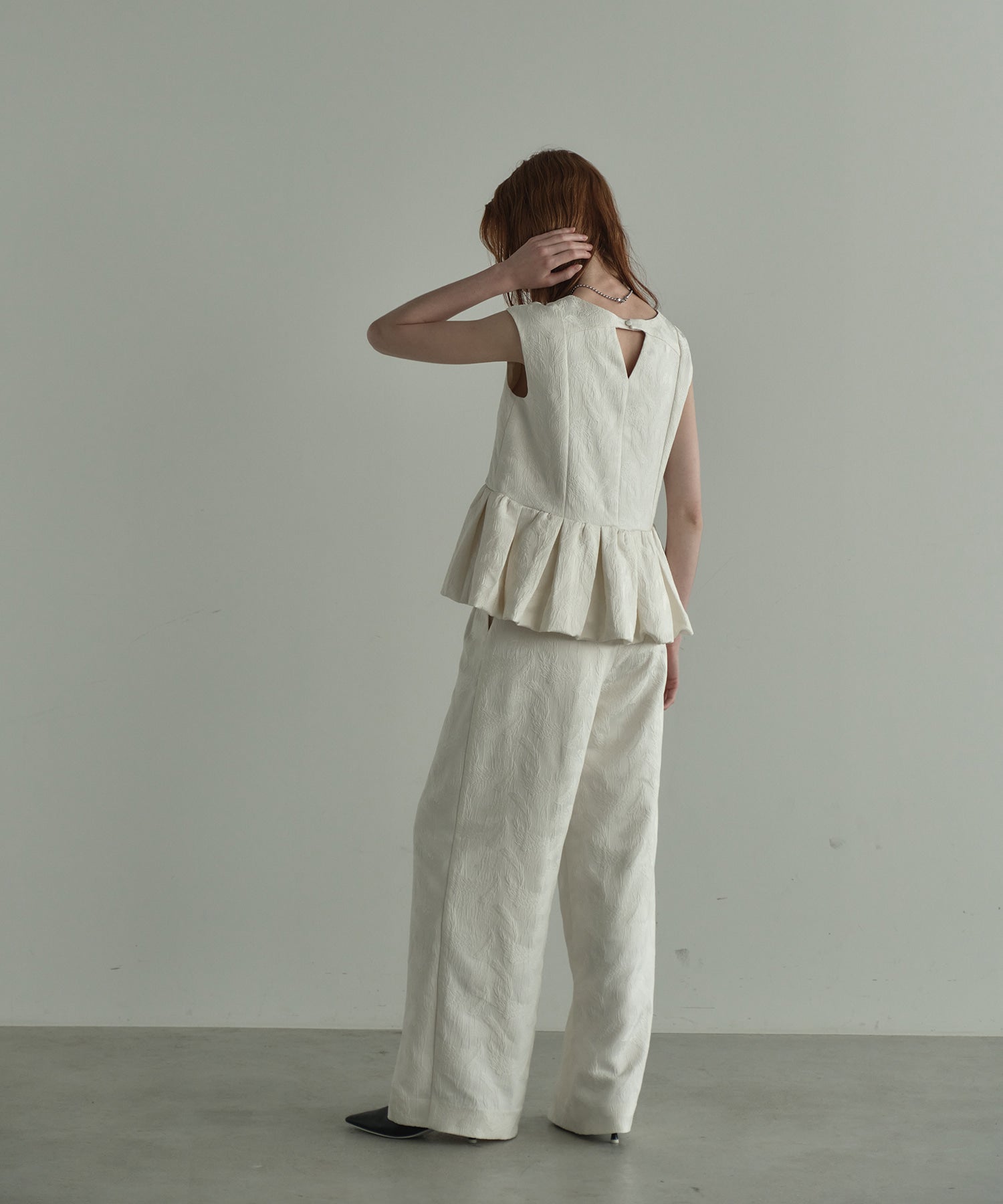 PEPLUM SETUP DRESS