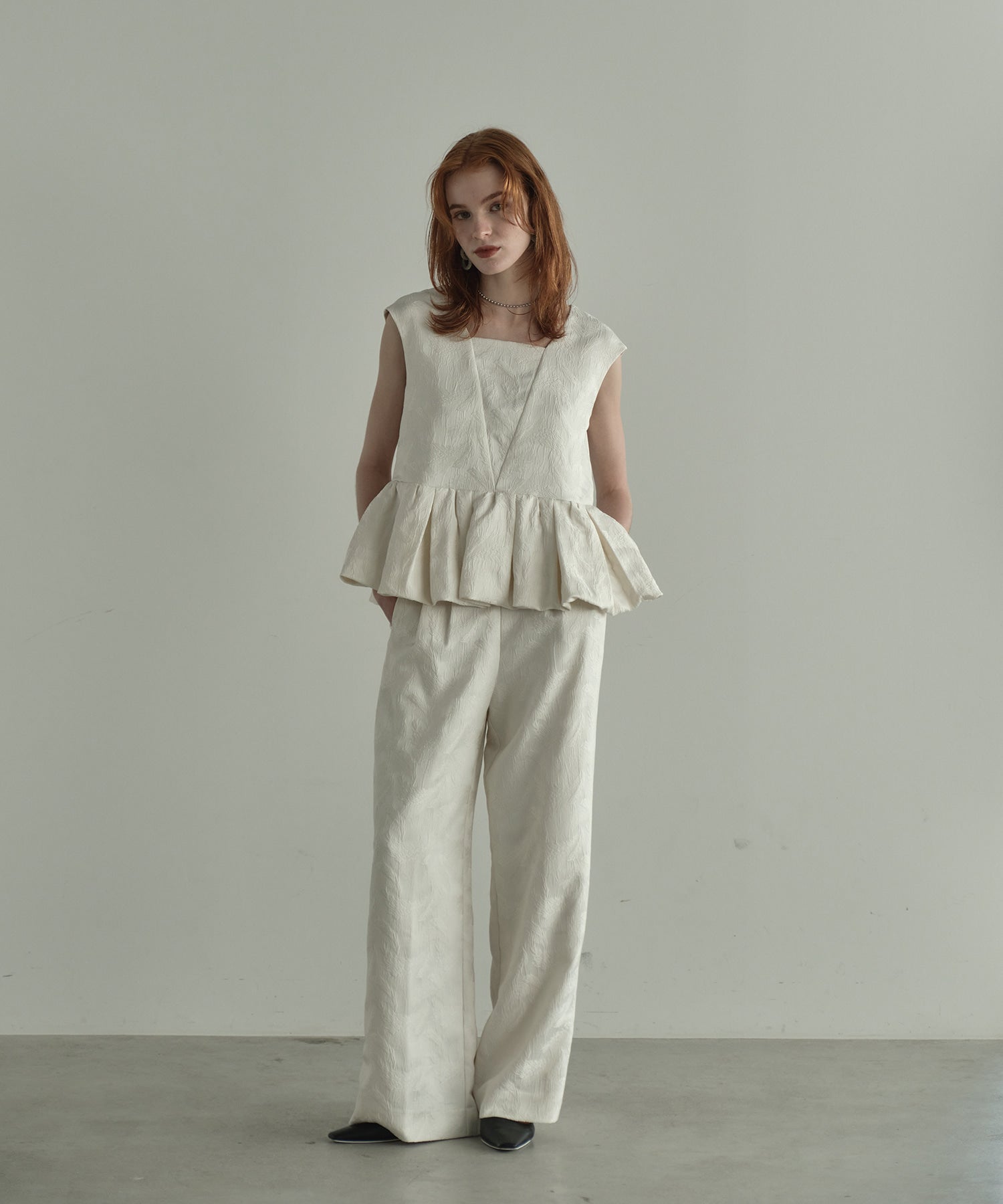 PEPLUM SETUP DRESS