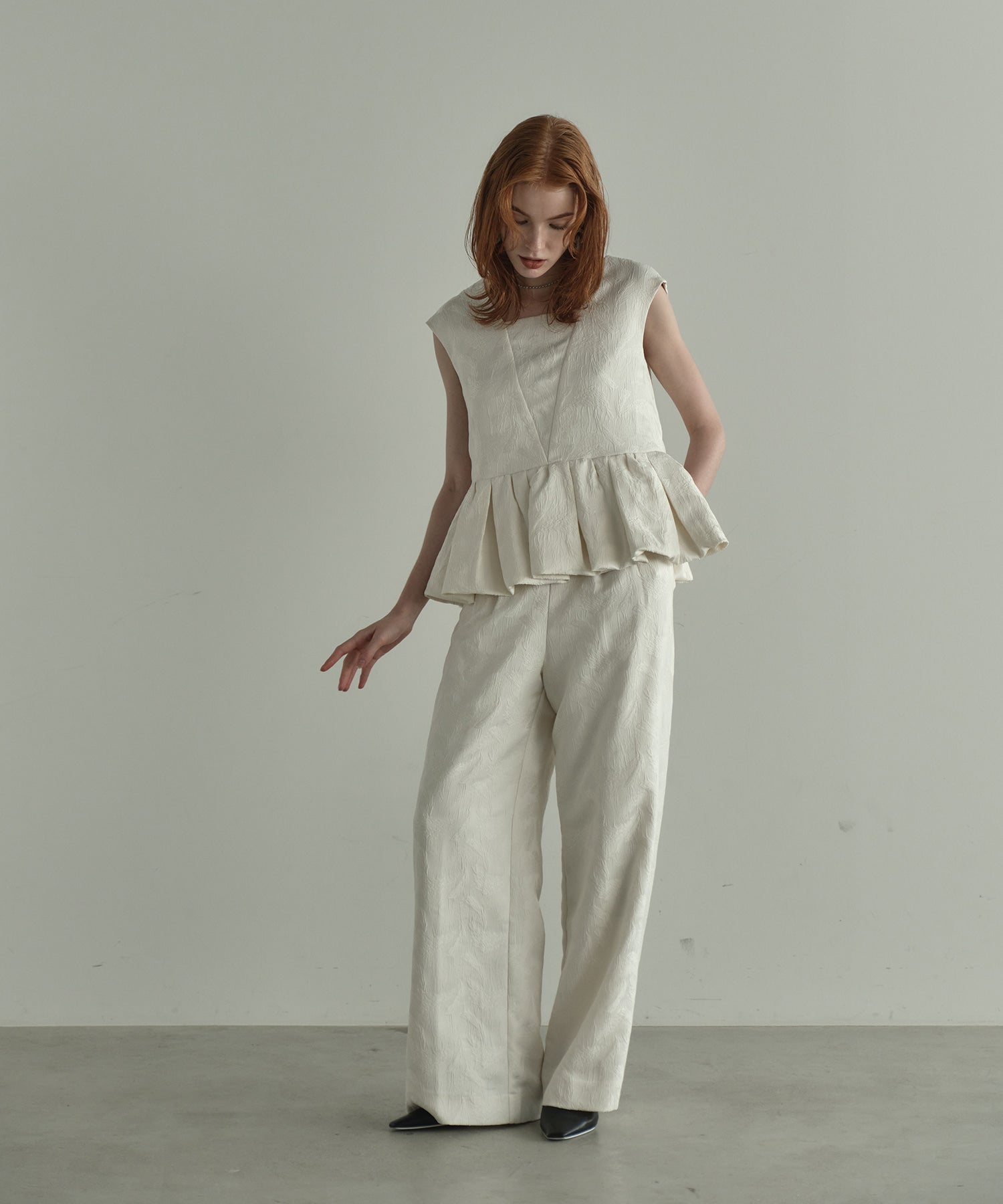 PEPLUM SETUP DRESS