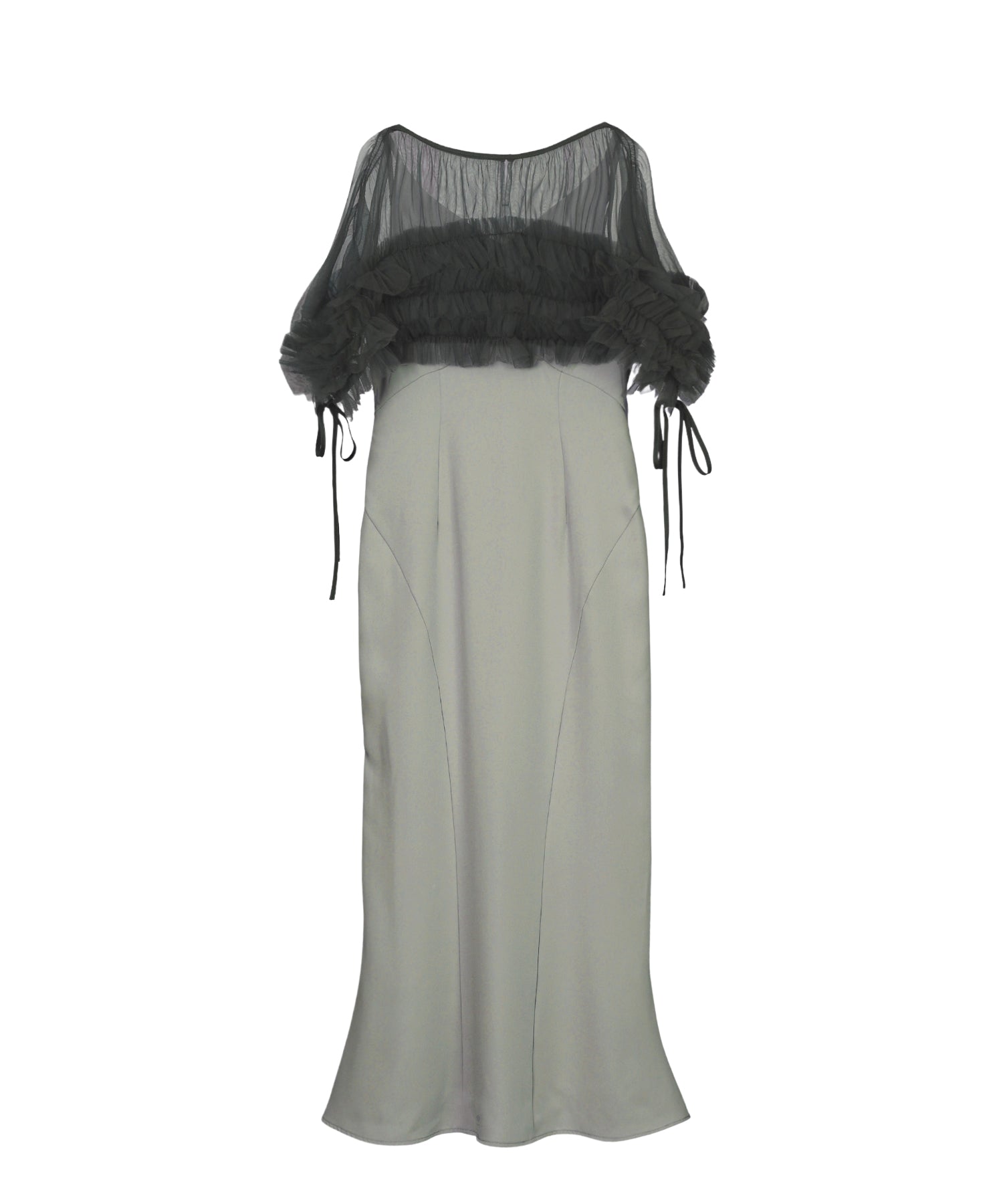 VOLUME SOFT TULLE DRESS