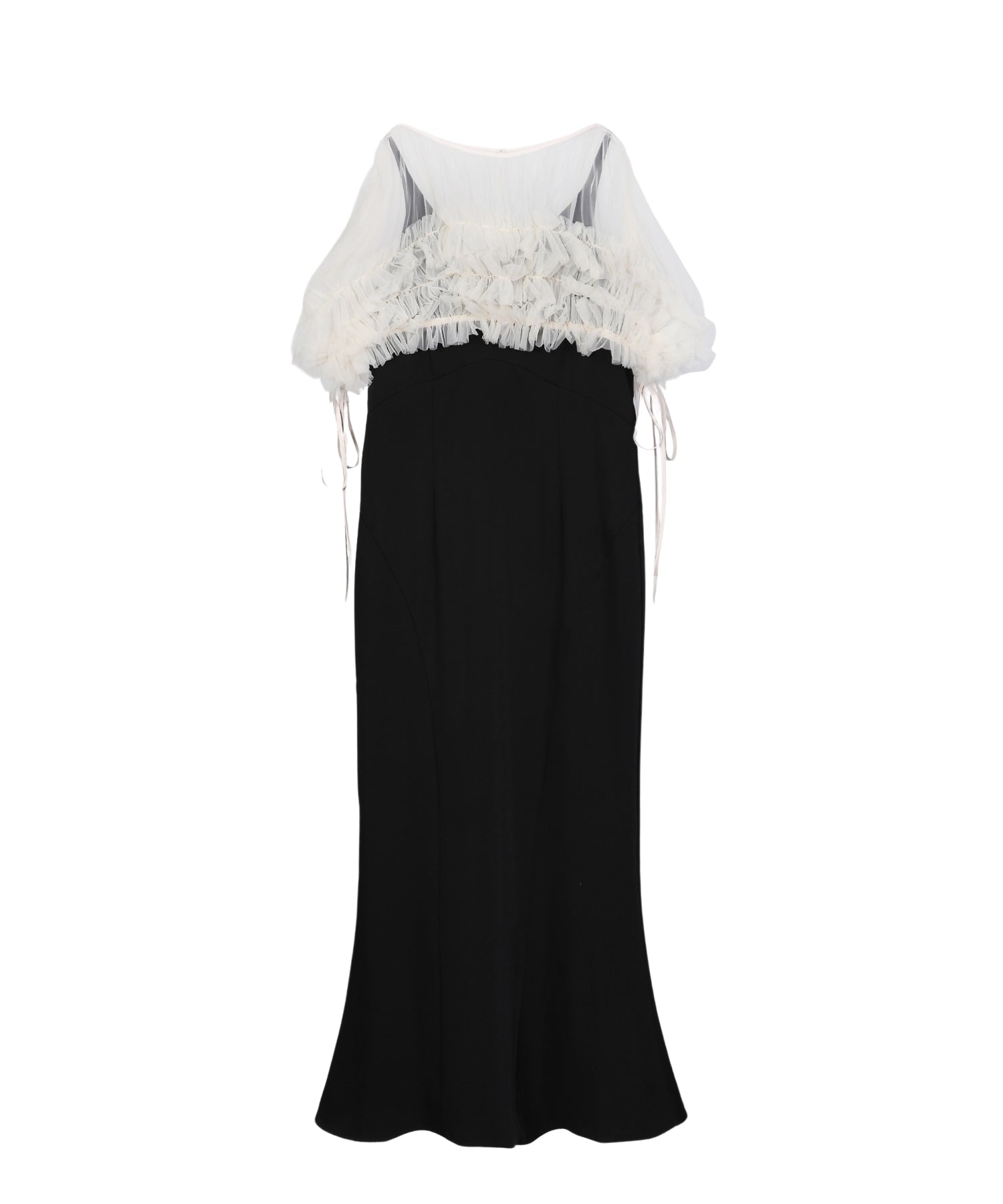 VOLUME SOFT TULLE DRESS