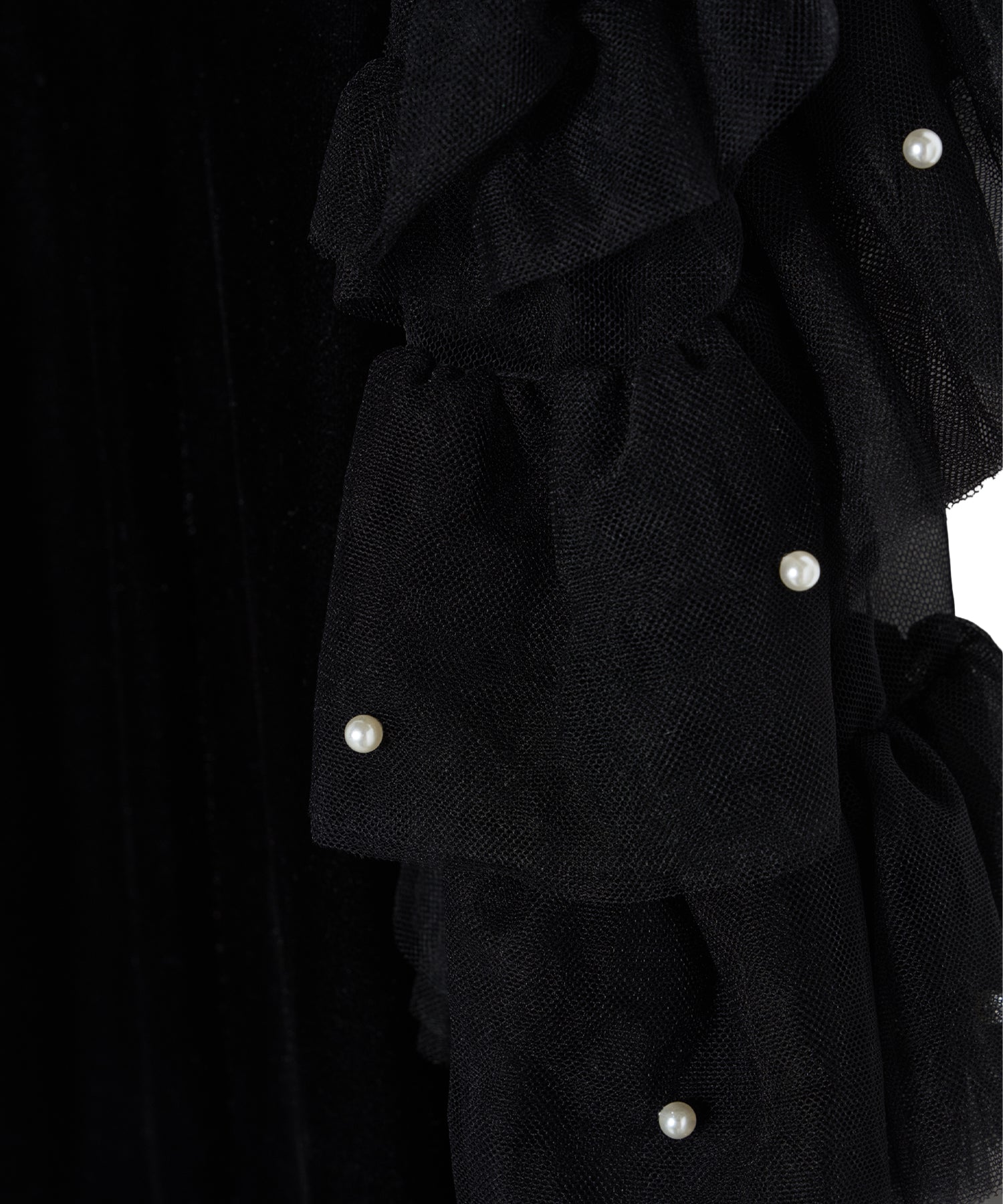 DETACHED SLEEVE DRESS