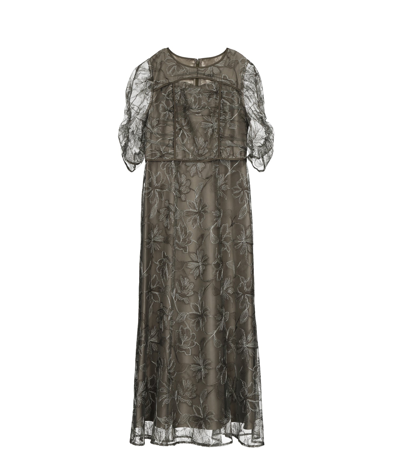 YOKE SLIT DRESS