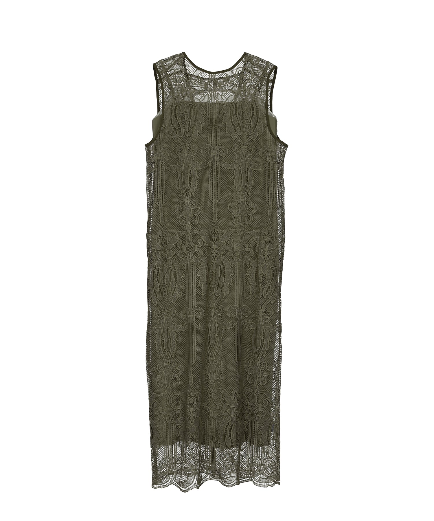 CHEMICAL LACE ZIPPER DRESS
