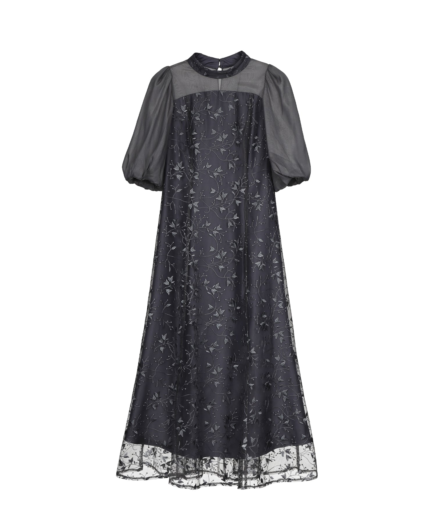 ORGANDY SLEEVE DRESS