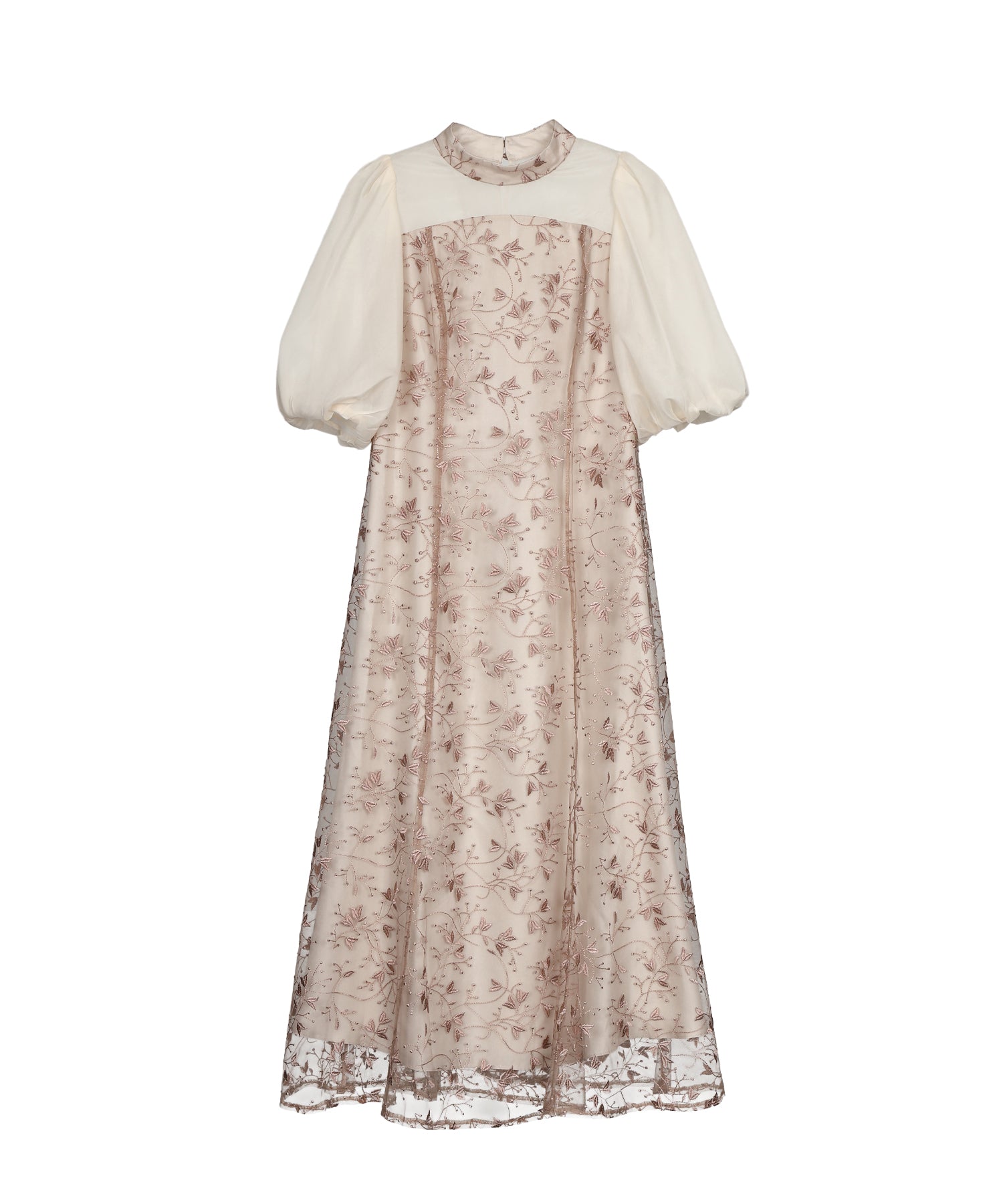 ORGANDY SLEEVE DRESS