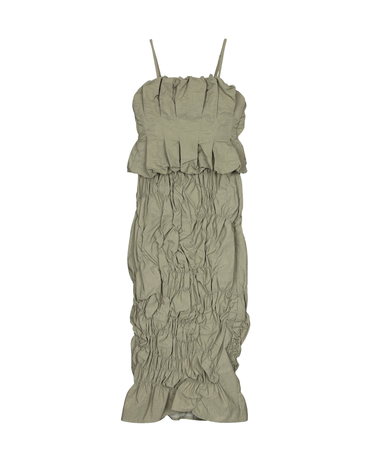 RANDOM SHIRRING SETUP DRESS