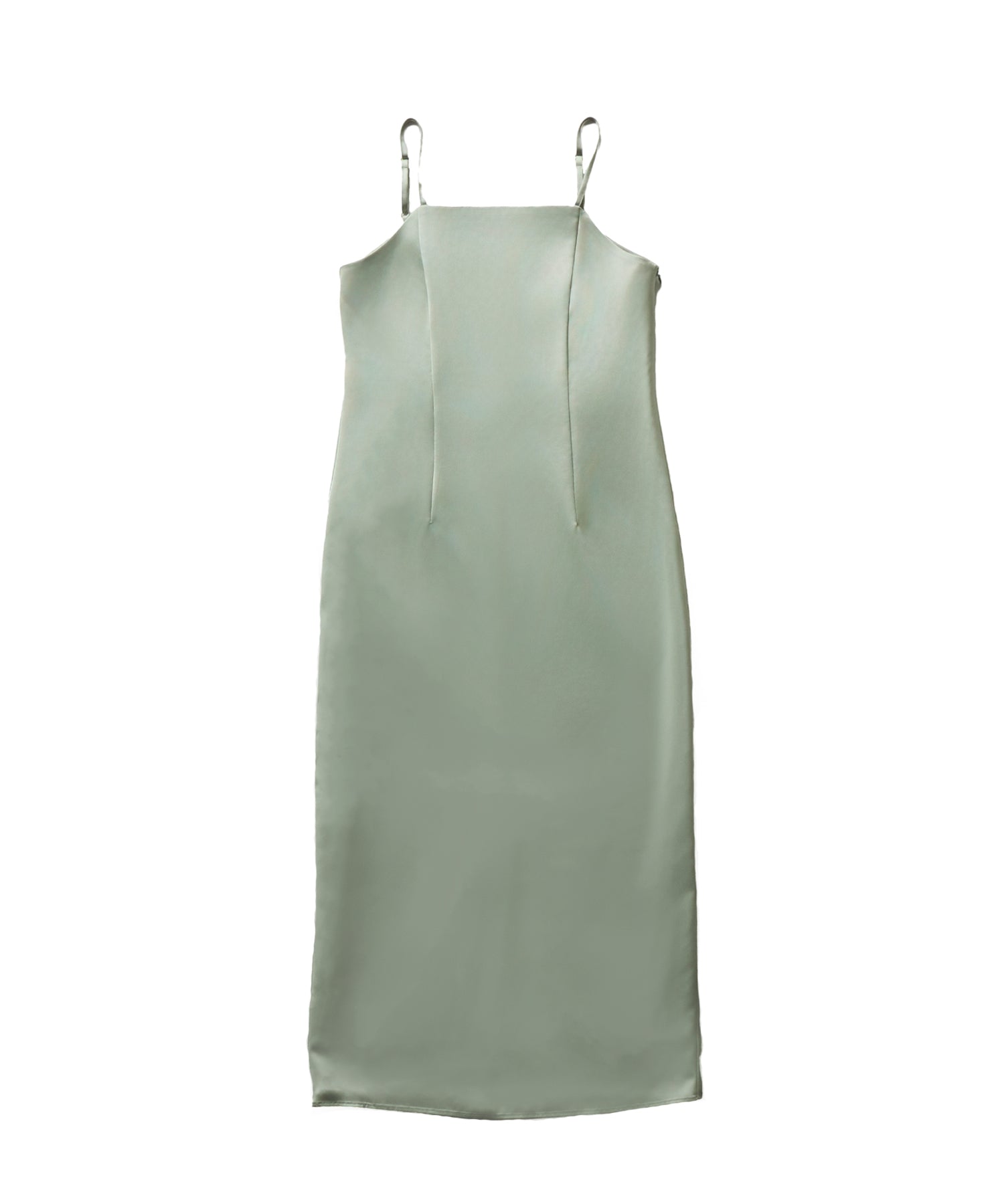 SATIN MINIMAL DRESS