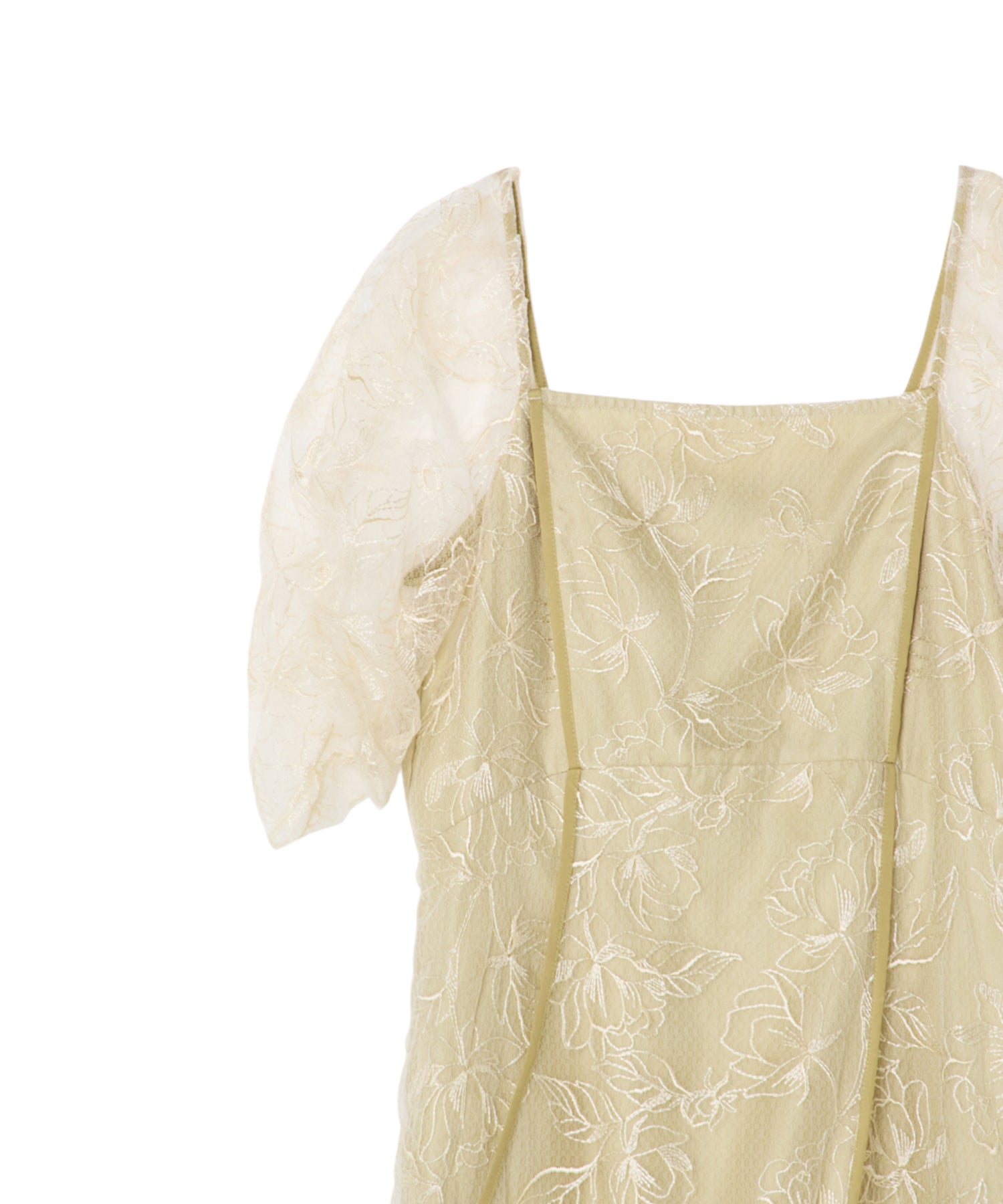 WAVE PIPING FRARE DRESS