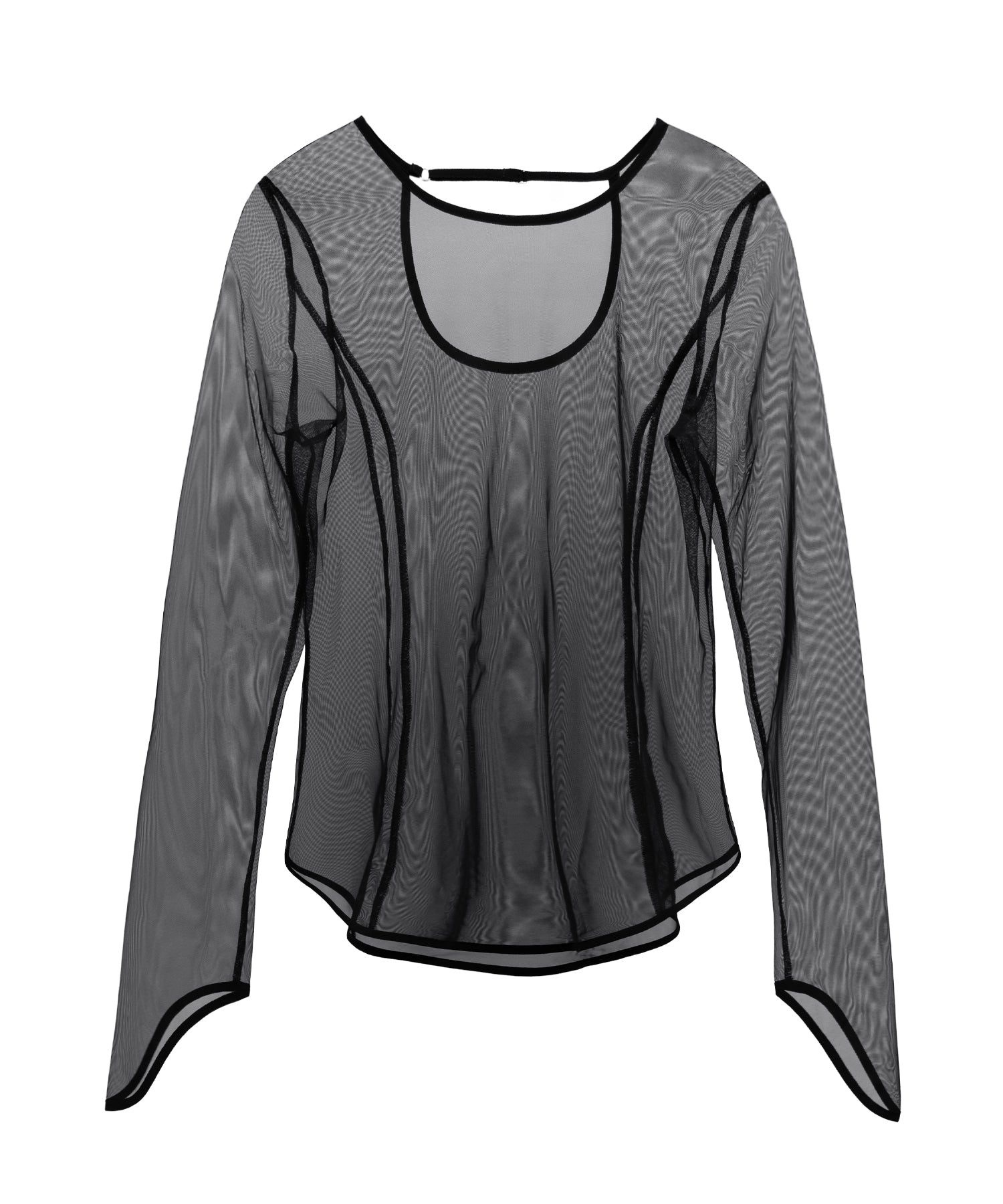 DOT SHEER TOPS