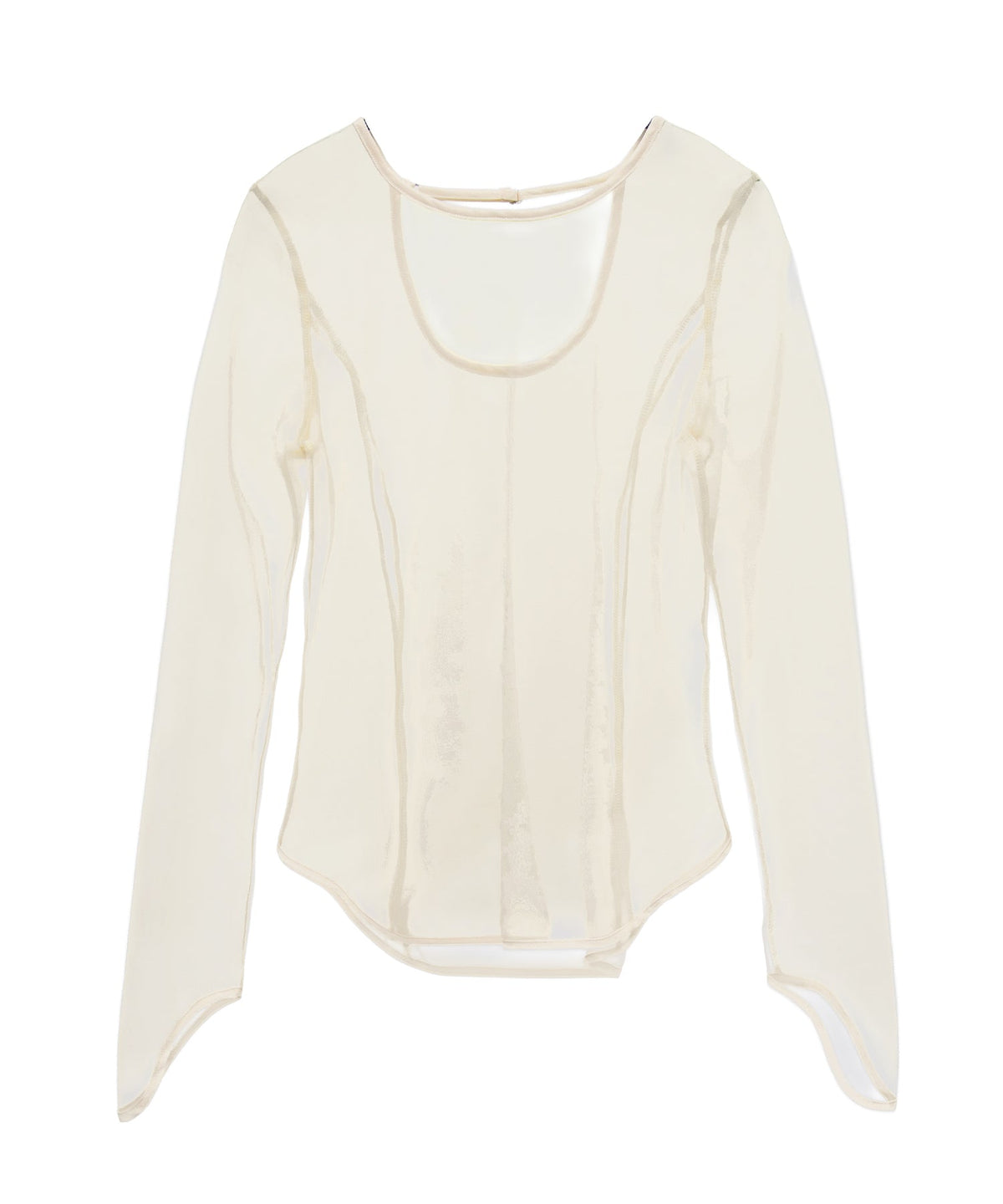 【POPUP】DOT SHEER TOPS