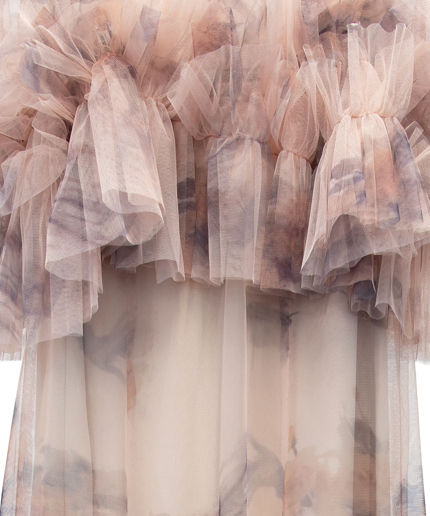 MULTIWAY VOLUME TULLE DRESS