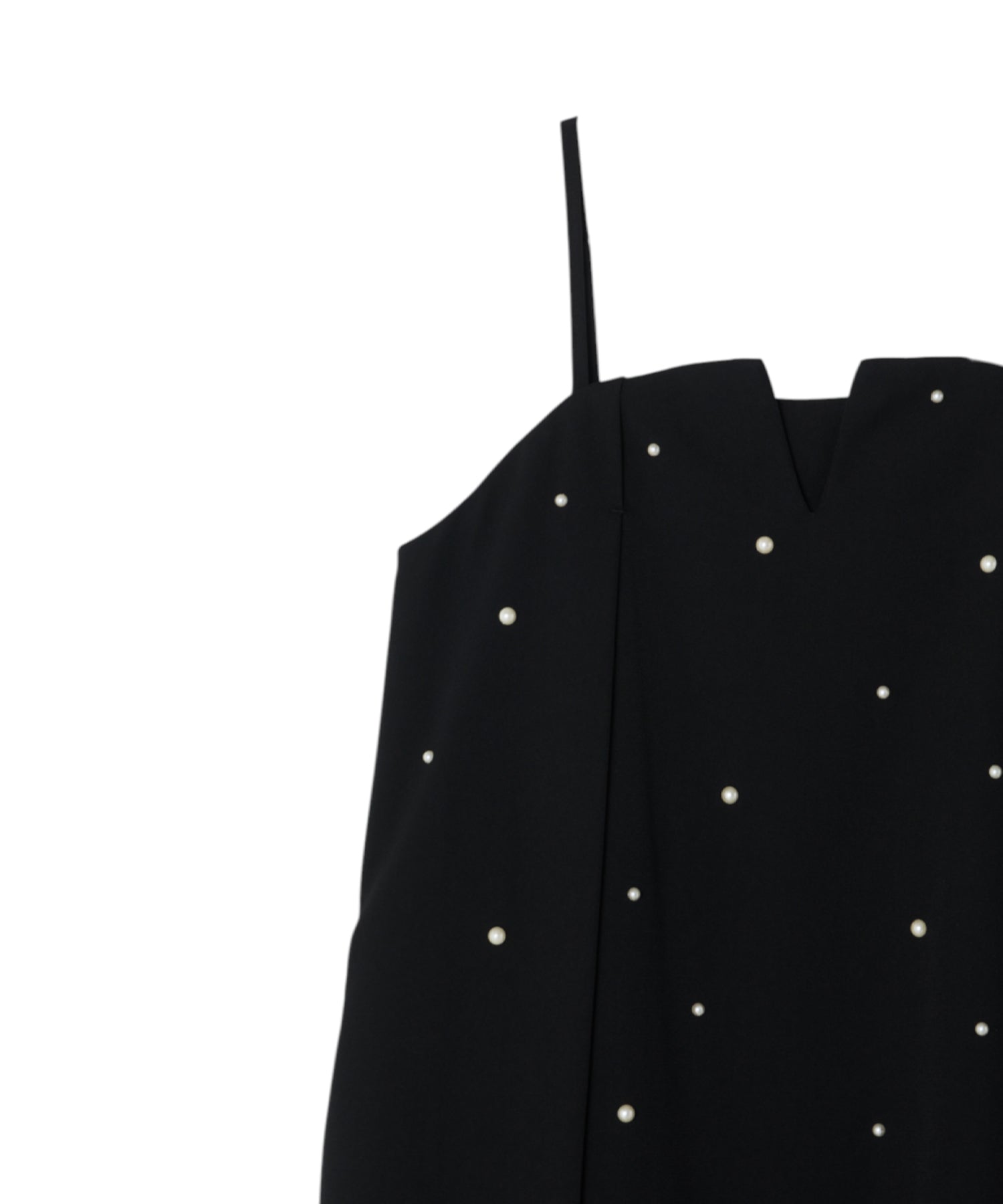 OVAL FORM PEARL DRESS