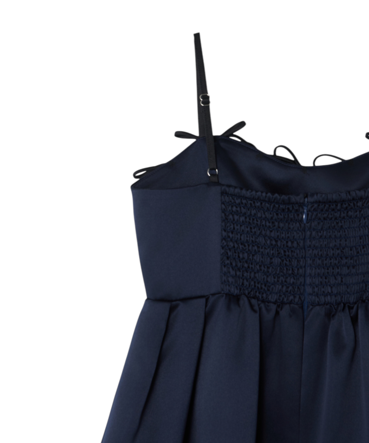 RIBBONS PUFFY VOLUME DRESS