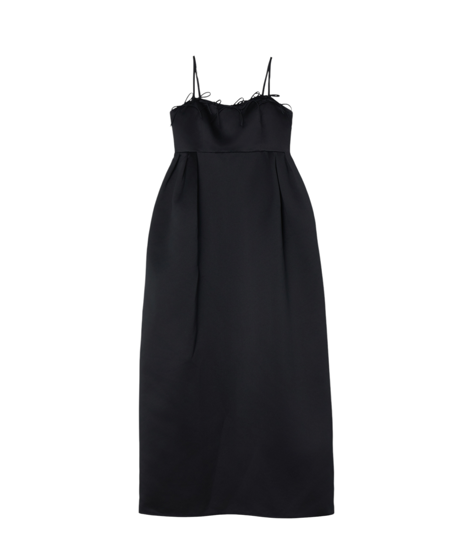 RIBBONS PUFFY VOLUME DRESS