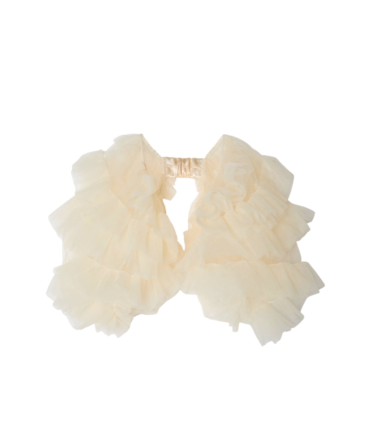 【POPUP】MIXING FRILLS BOLERO