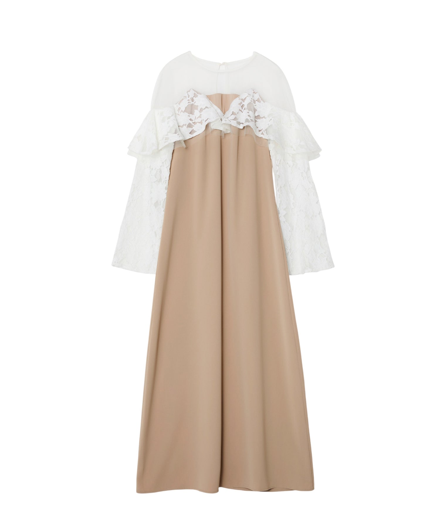 LACE RAFFLE DRESS