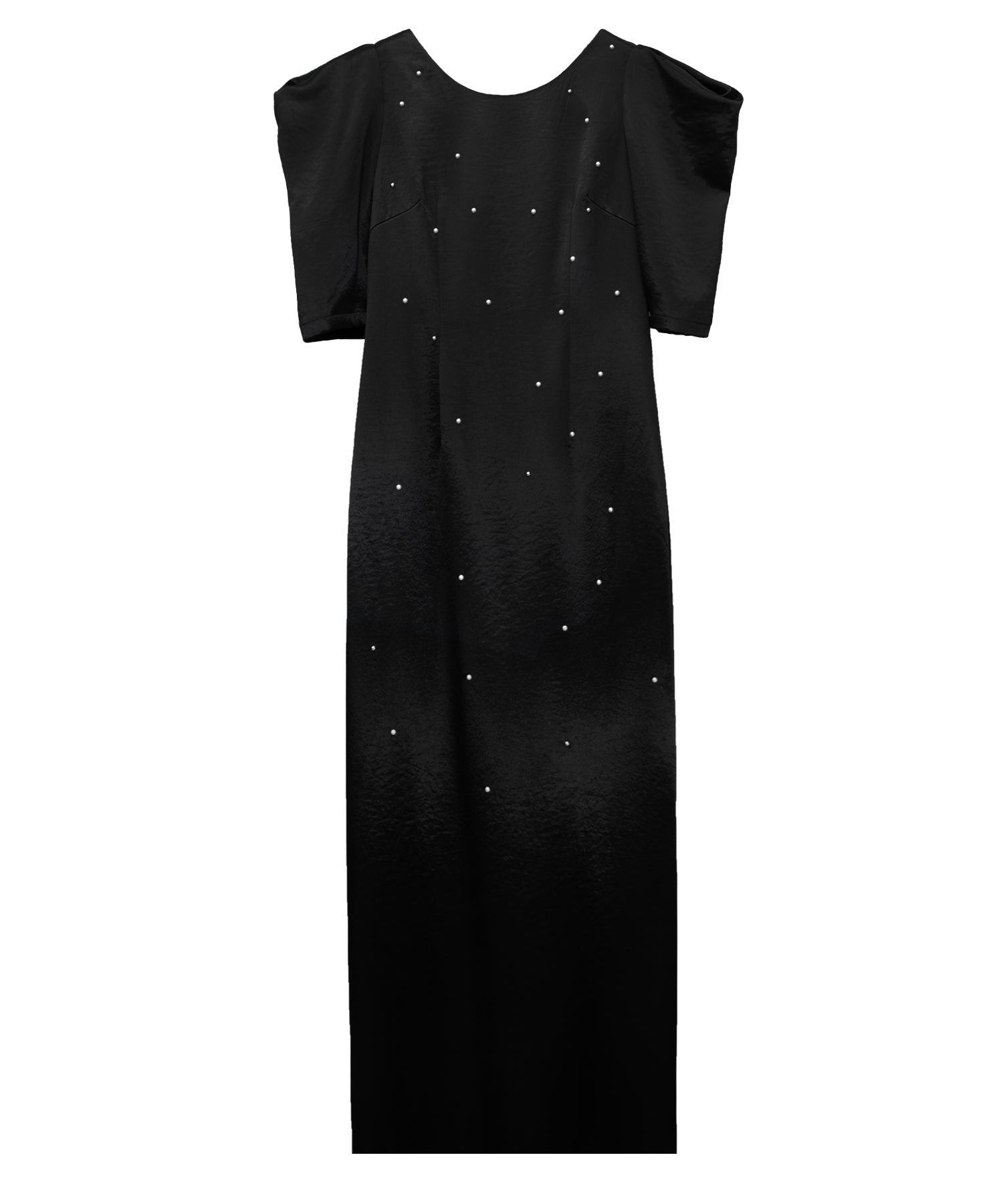 PEARL GLOW SATIN DRESS