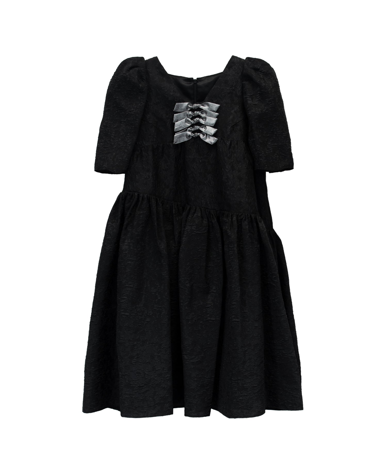 EDGE RIBBON MINI DRESS