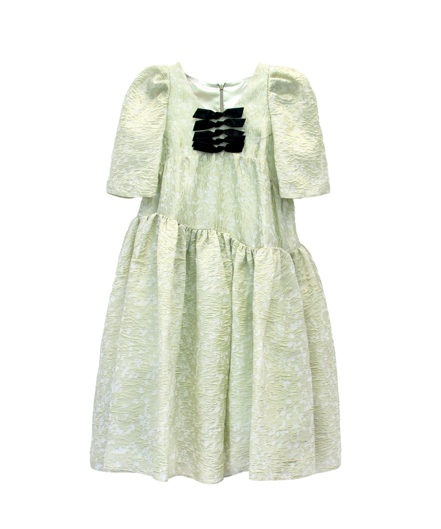 EDGE RIBBON MINI DRESS