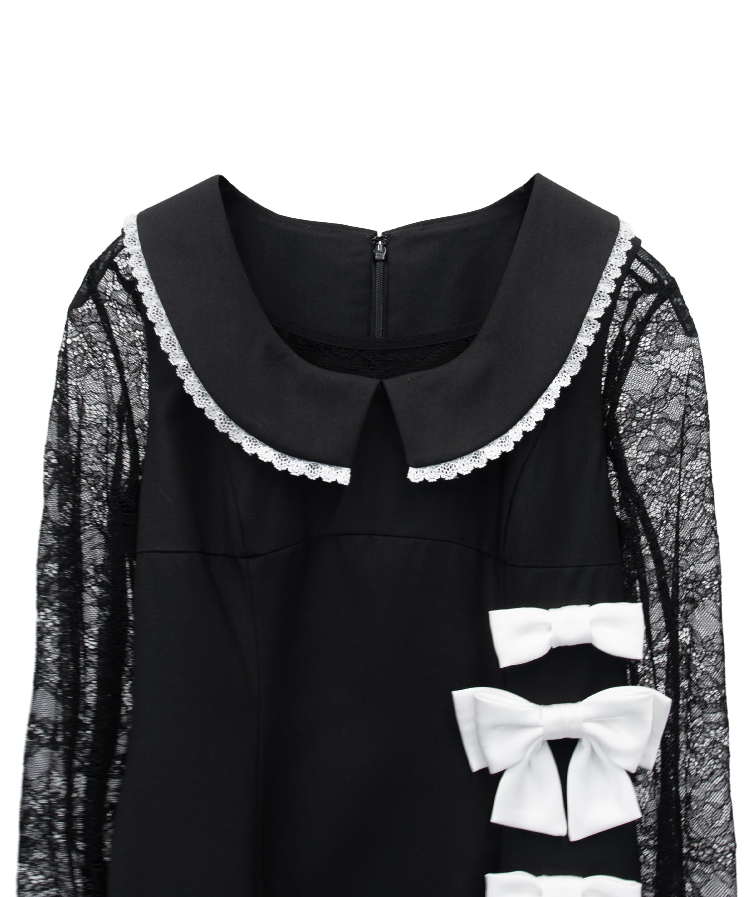 MIXED RIBBON LINE DRESS