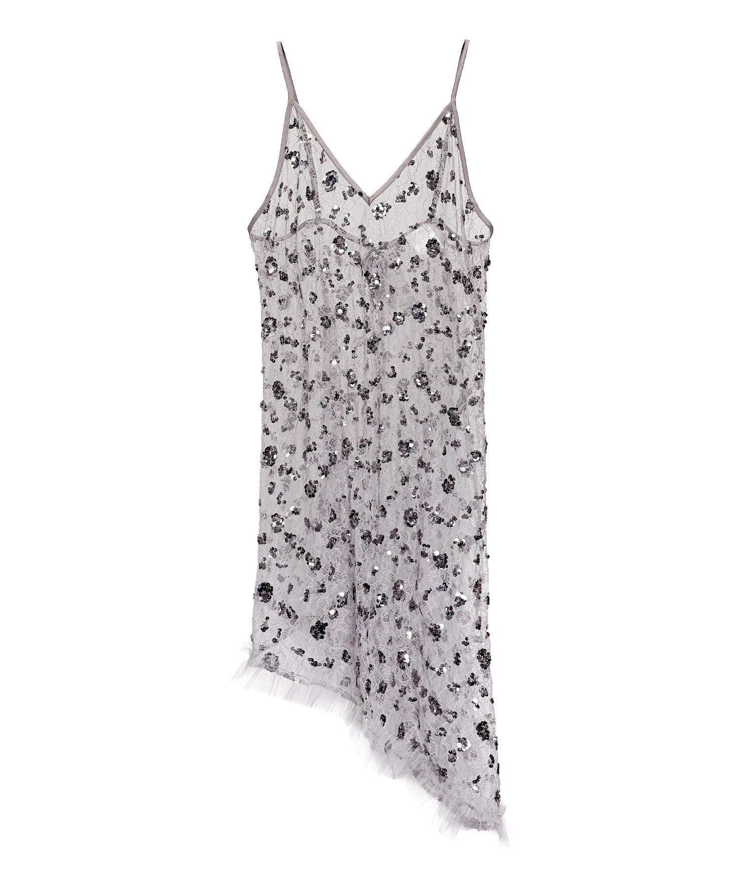 FLOWER SPANGLE CAMI DRESS