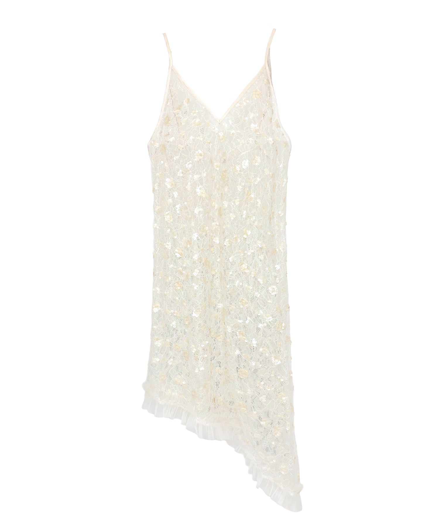 【POPUP】FLOWER SPANGLE CAMI DRESS