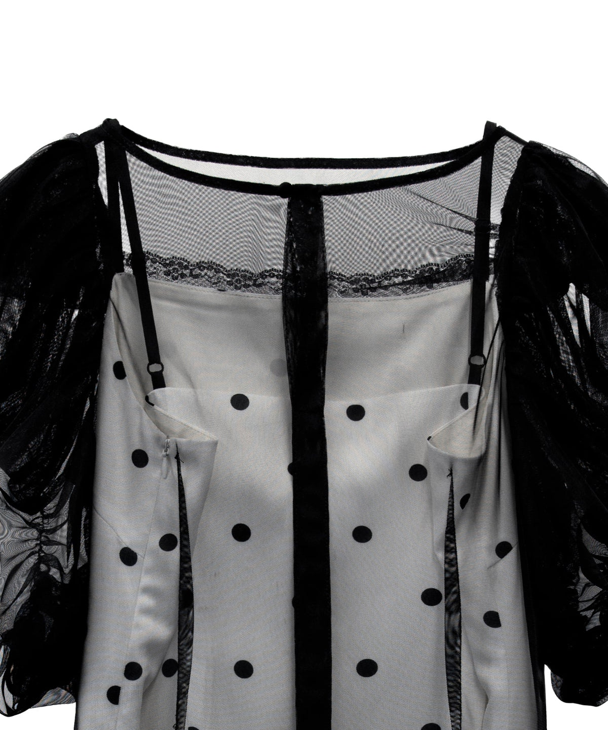 【POPUP】DOT LAYERED DRESS