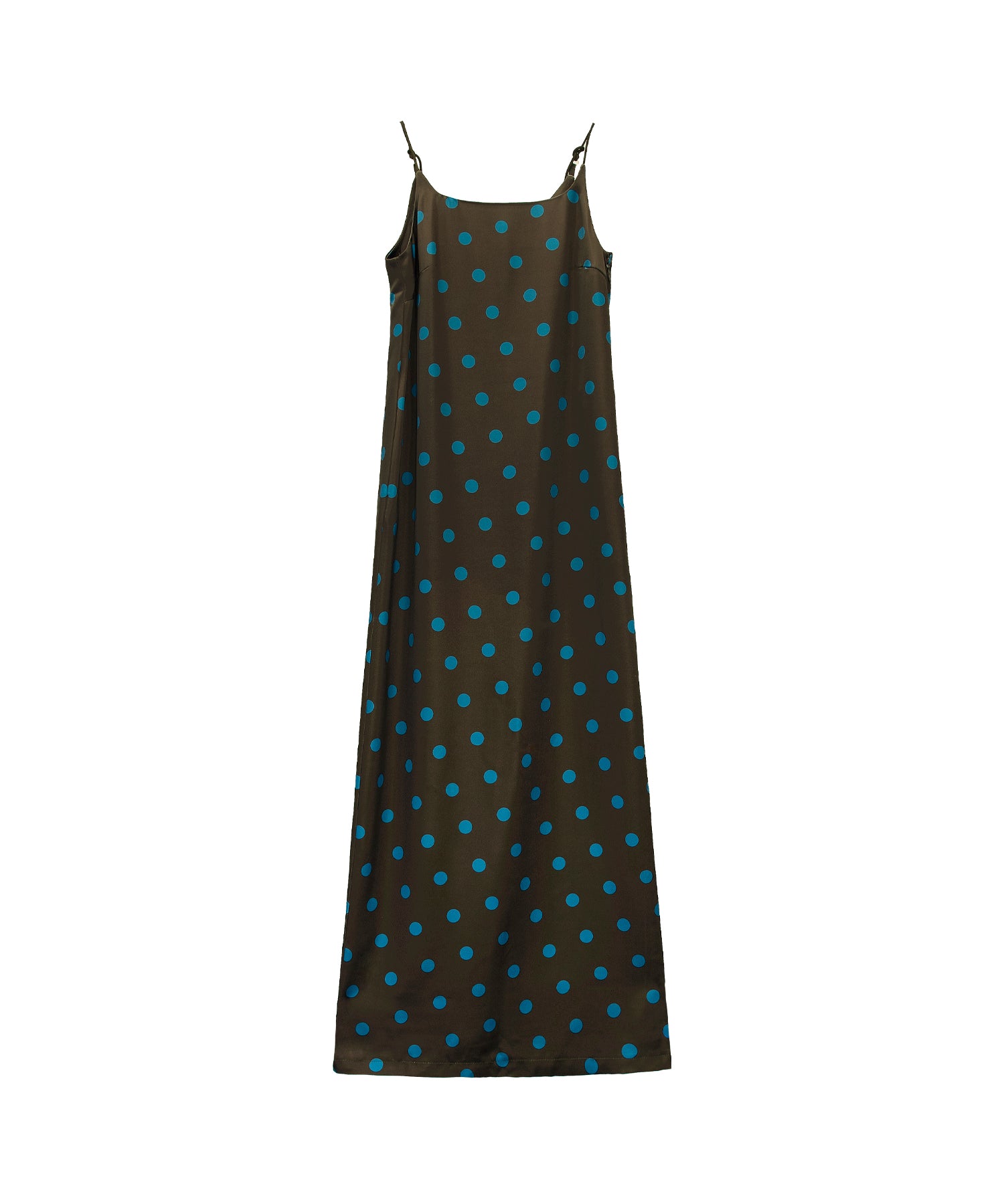 MINIMAL DOT SATIN DRESS