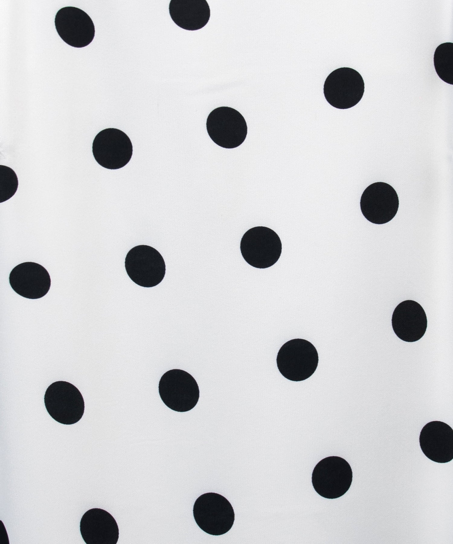 MINIMAL DOT SATIN DRESS