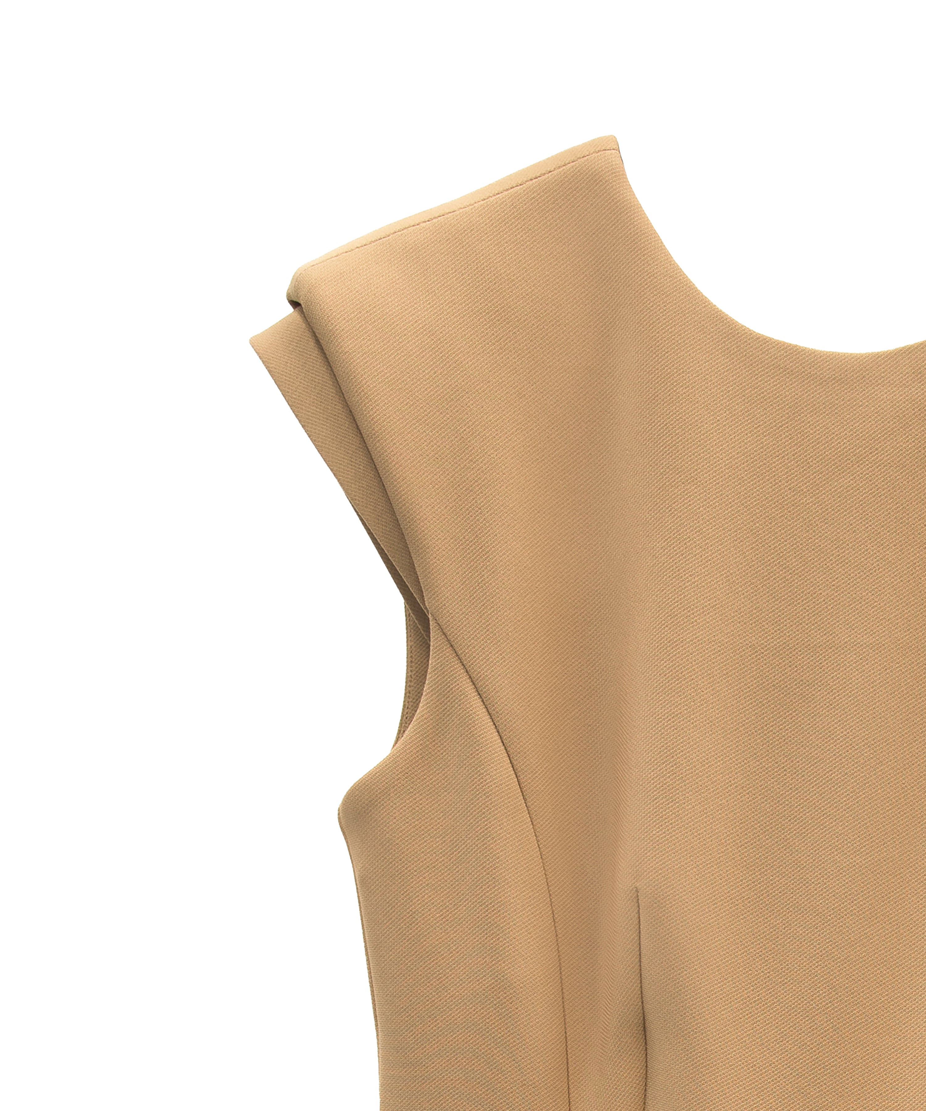 BACK OPEN FORM DRESS
