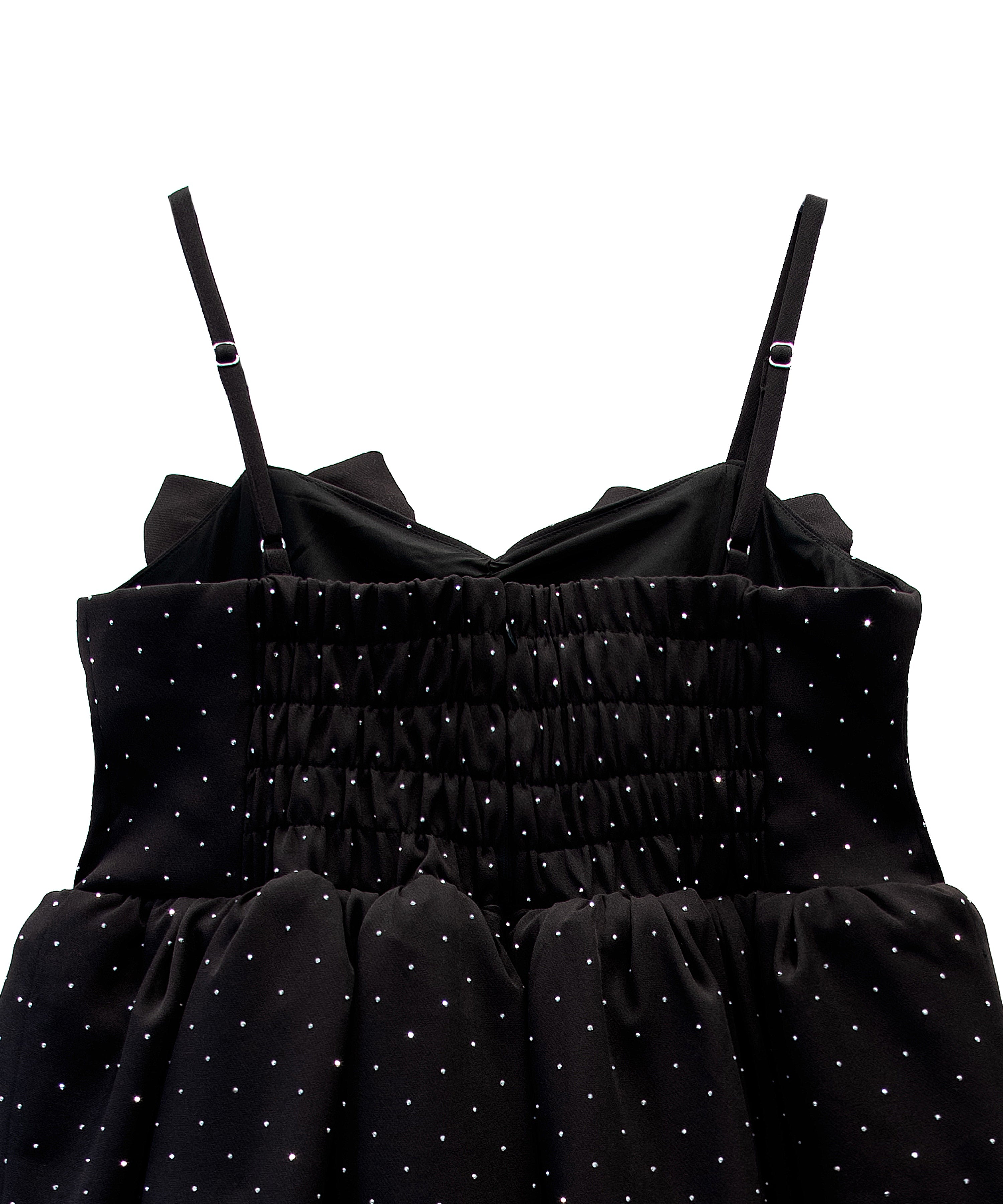 GLINT RIBBON LONG DRESS