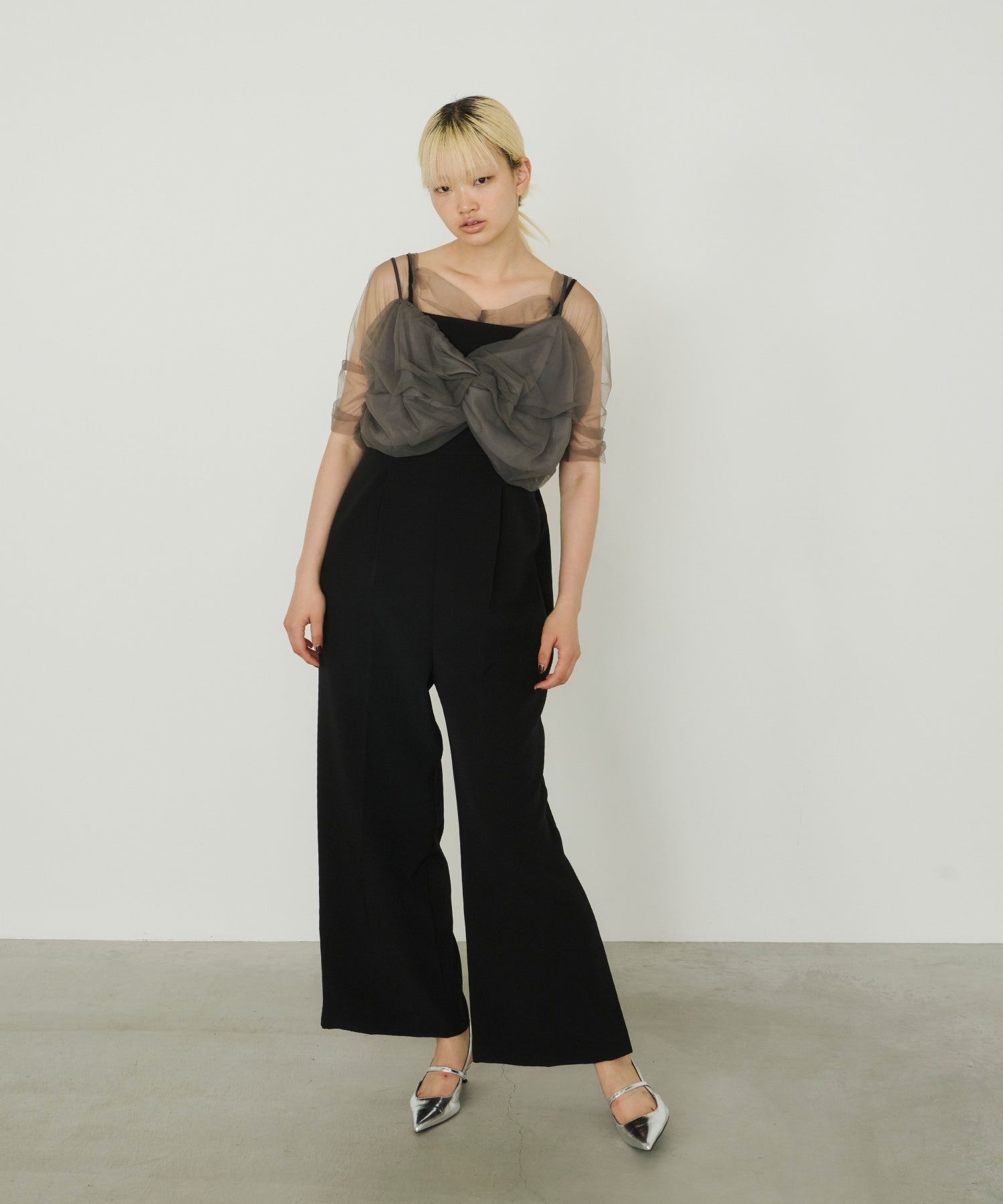 TWISTED BUSTIER LAYERED TOPS