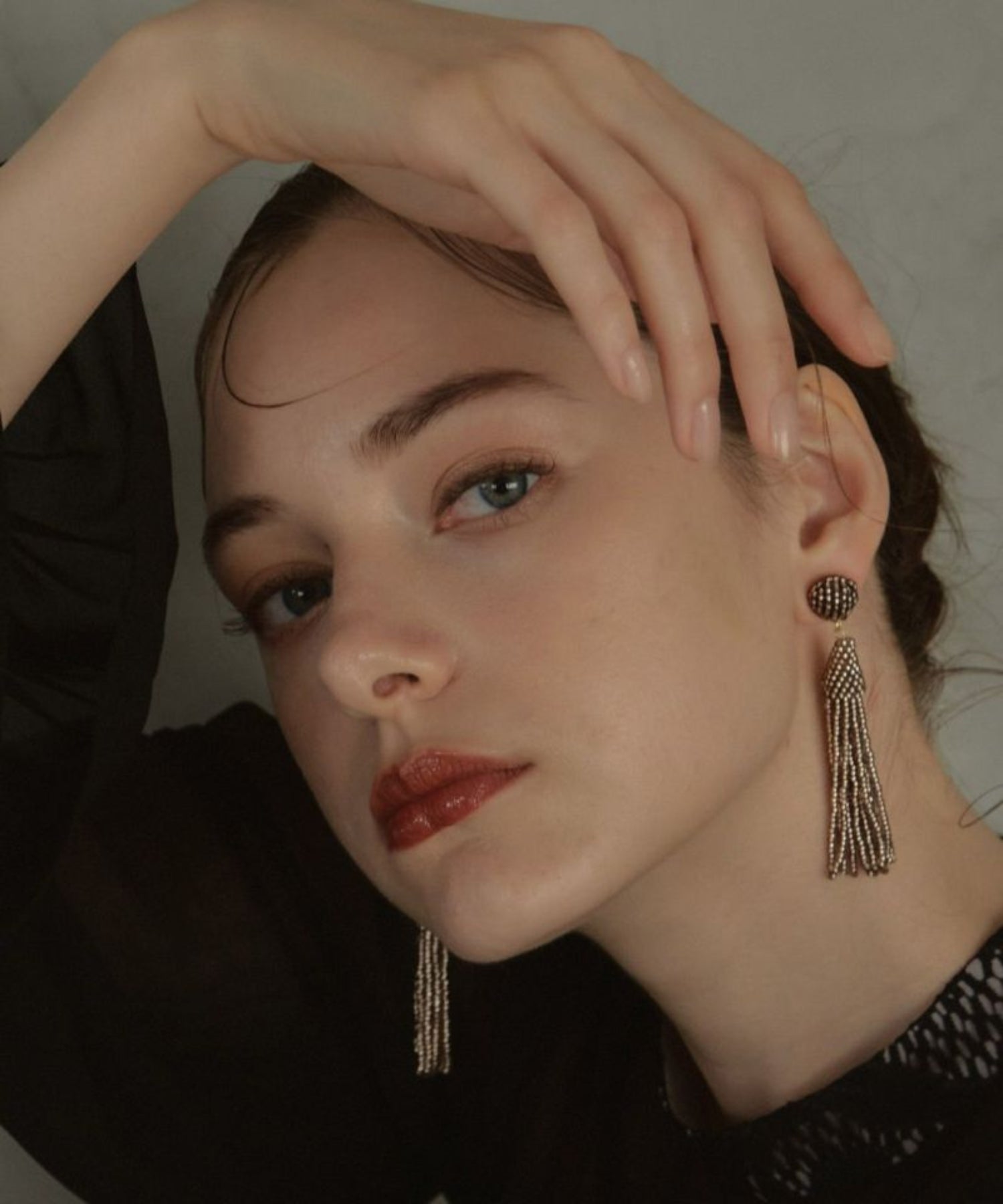 TASSEL PIERCE/ EARRING