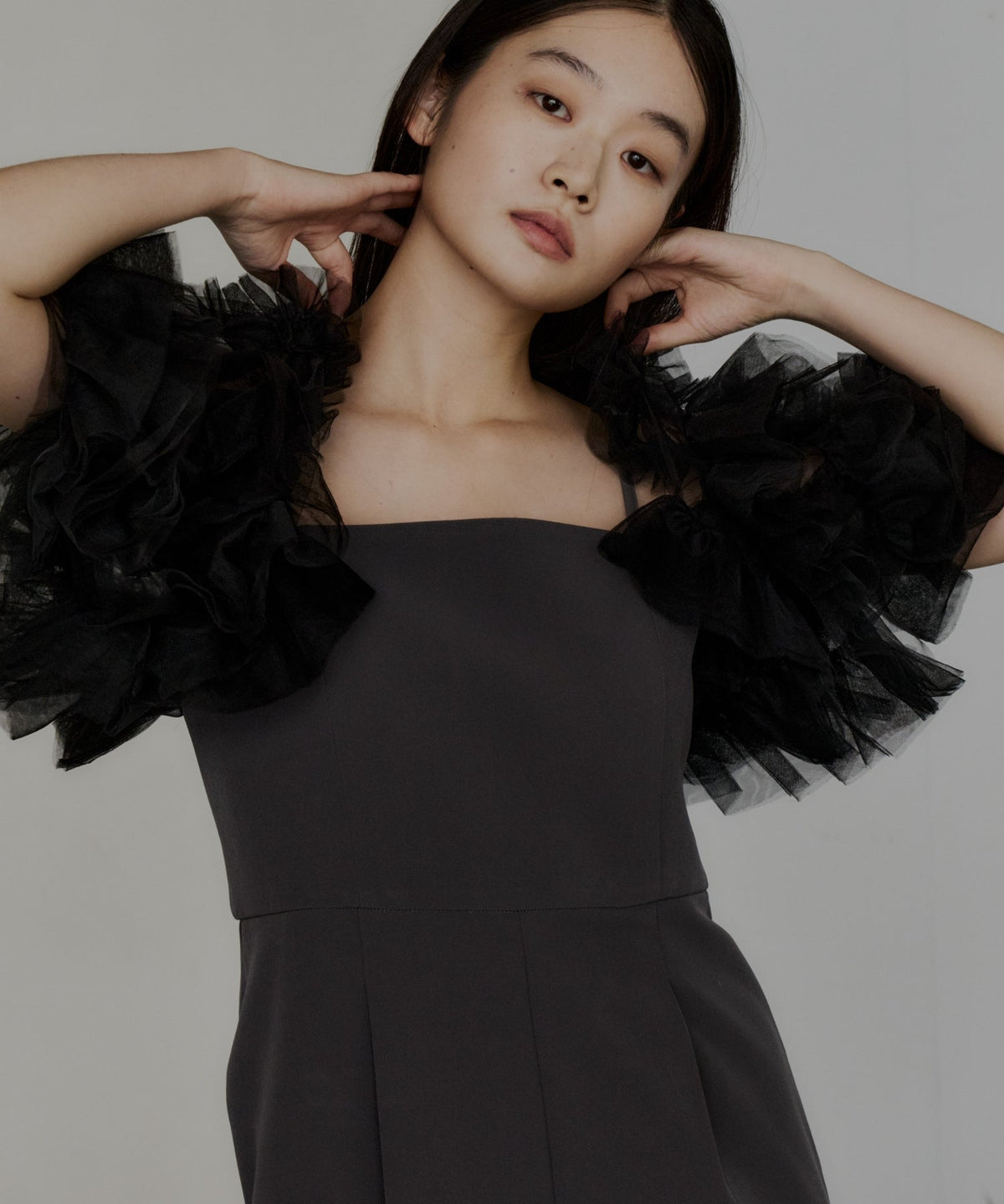【POPUP】MIXING FRILLS BOLERO