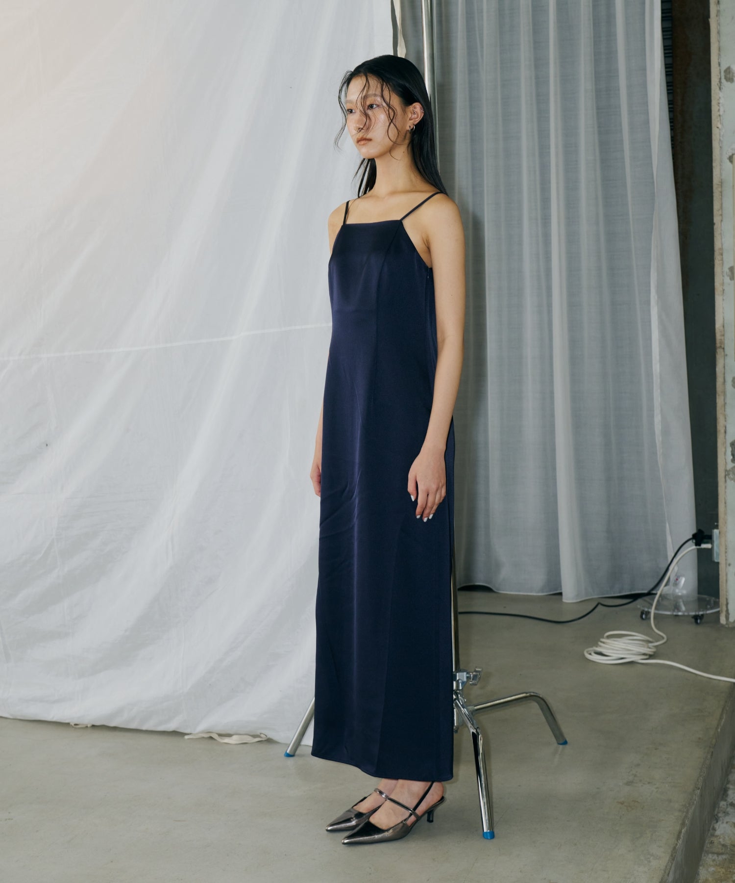 SATIN MINIMAL DRESS