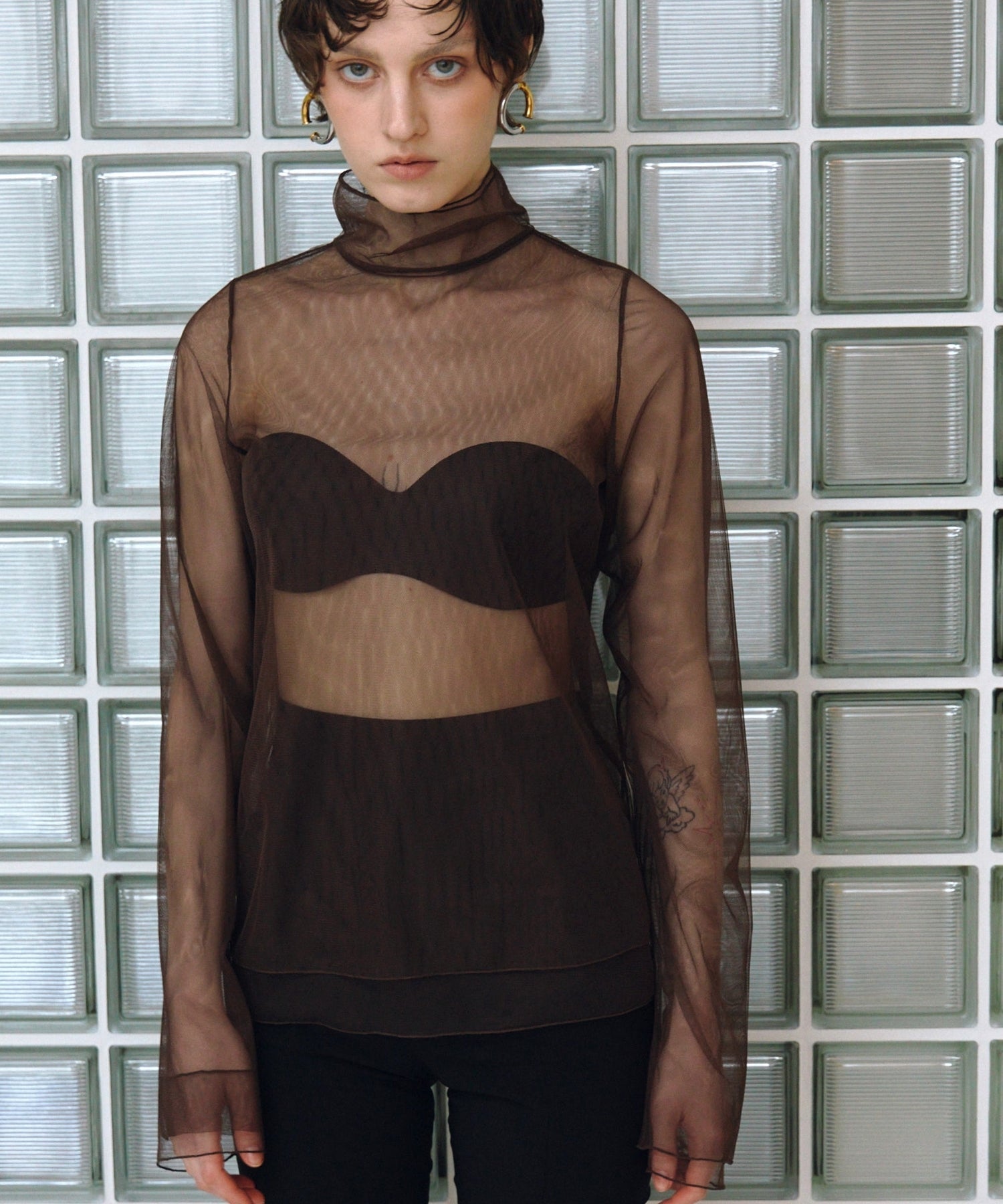 【POPUP】TULLE LAYERED TOPS